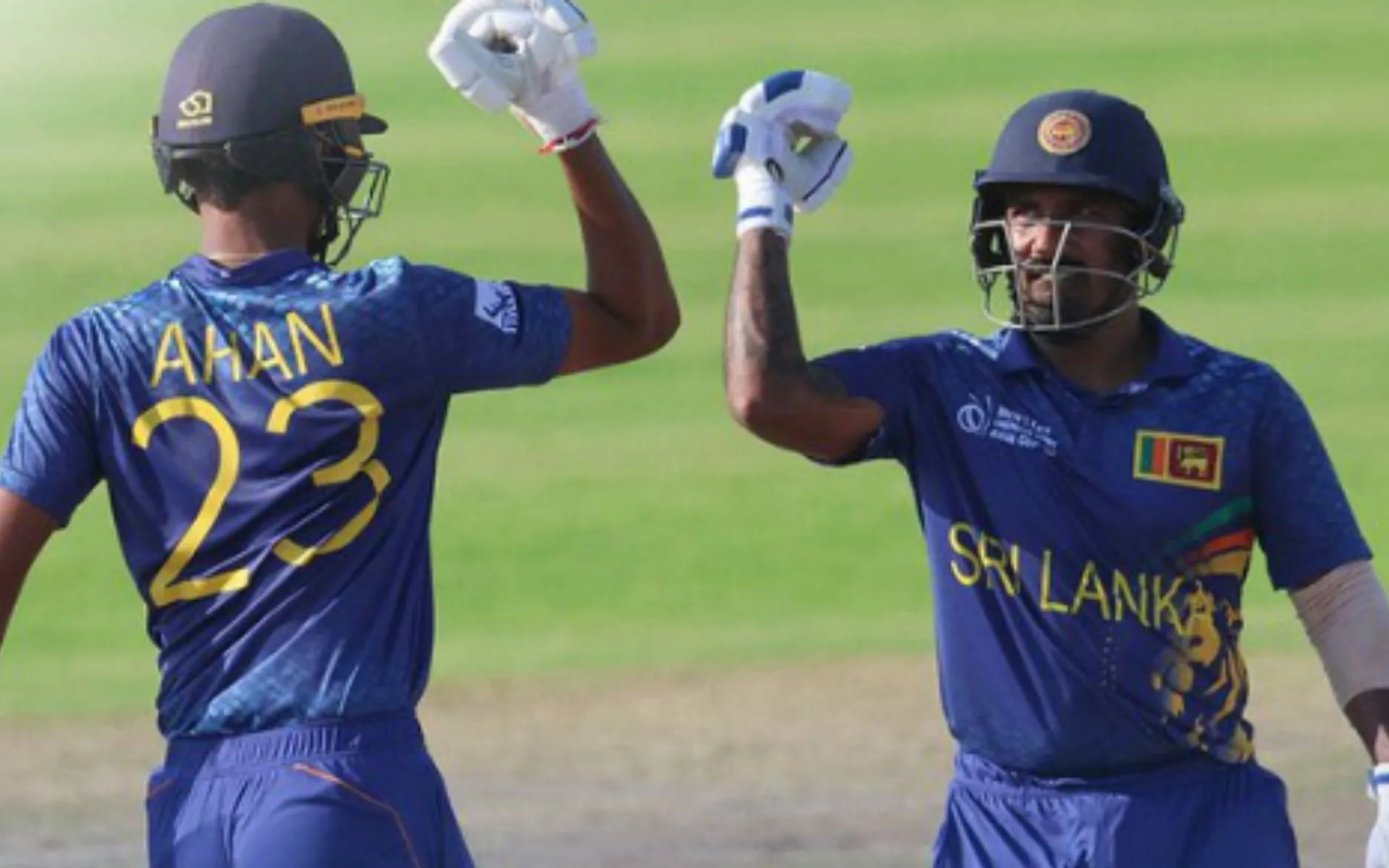 SL A defeated PAK A by seven wickets [Source: @DanuskaAravinda/x.com]