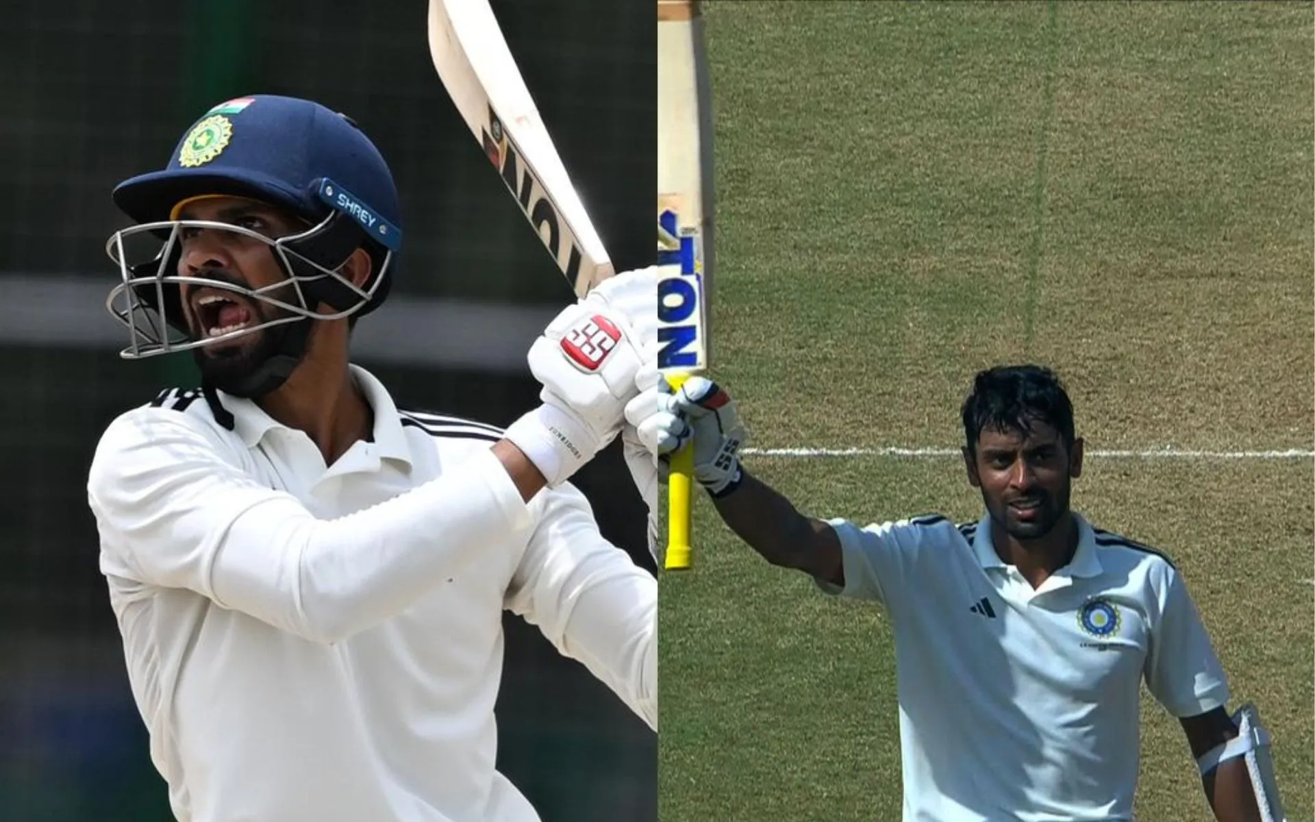 Ruturaj Gaikwad and Abhimanyu Easwaran [Source: @cricketchamber,@im_arun_sak_/x.com]