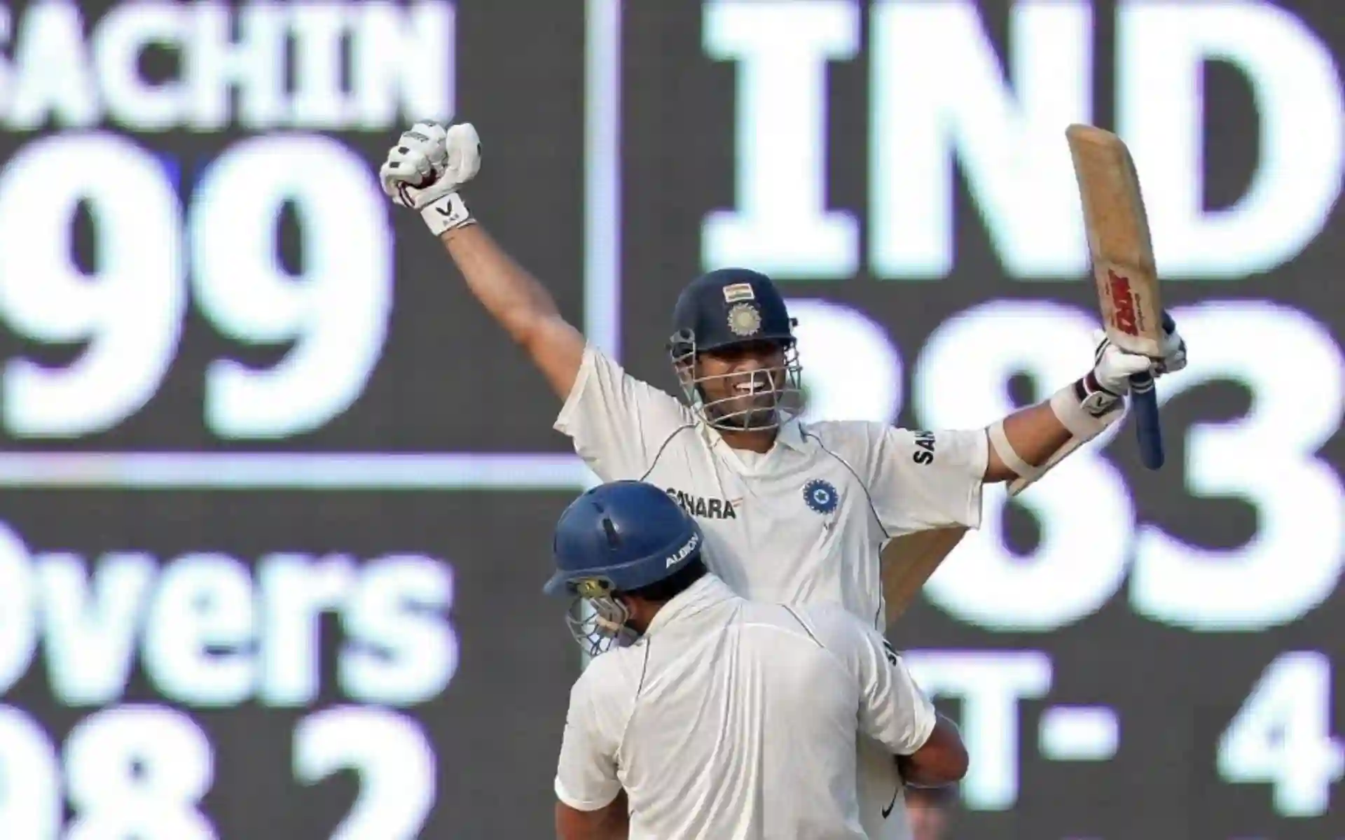 Sachin Tendulkar's ton powered India to a sensational win [Source: @RandomCricketP1/x.com]