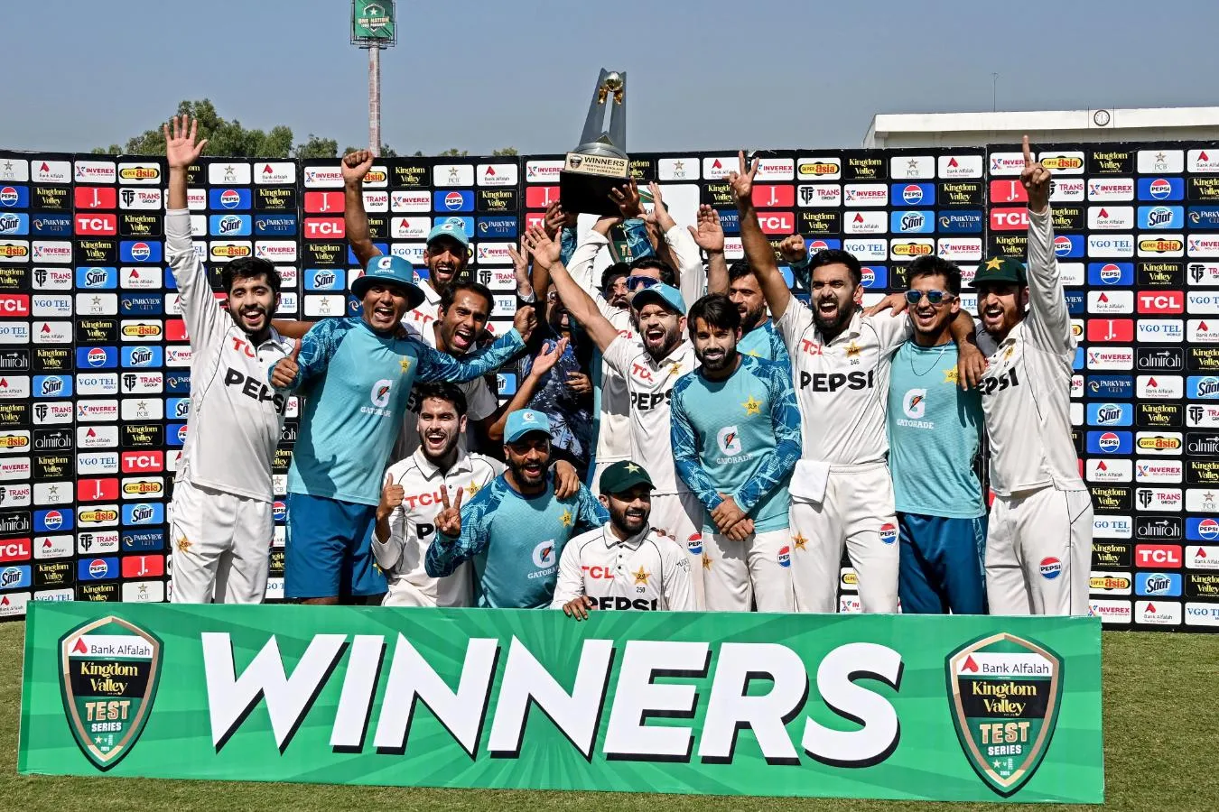 Pakistan won the series Vs England [Source: @TheRealPCB/X.Com]
