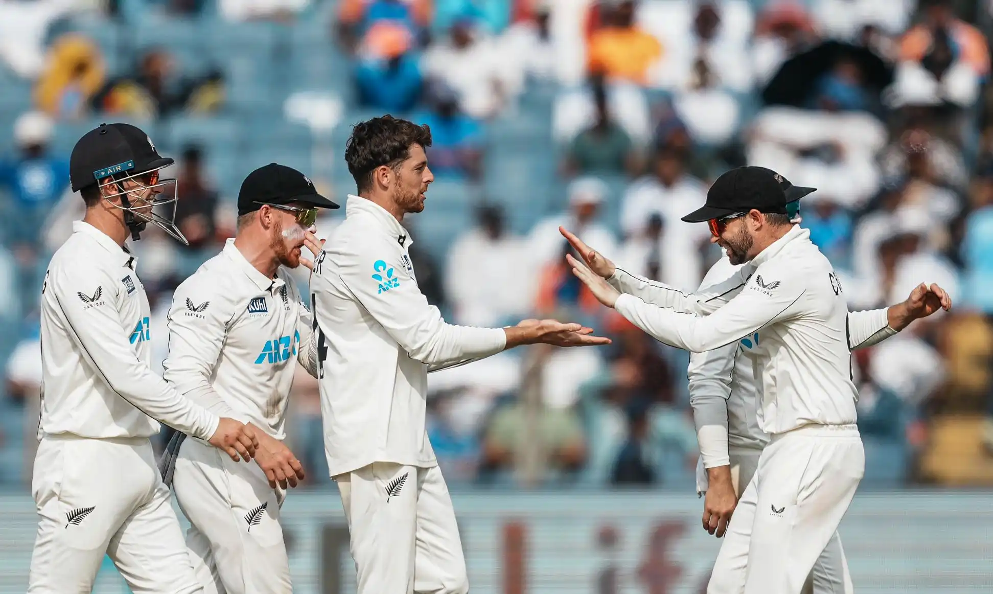 Santner created history to seal NZ's win [Source: PTI]
