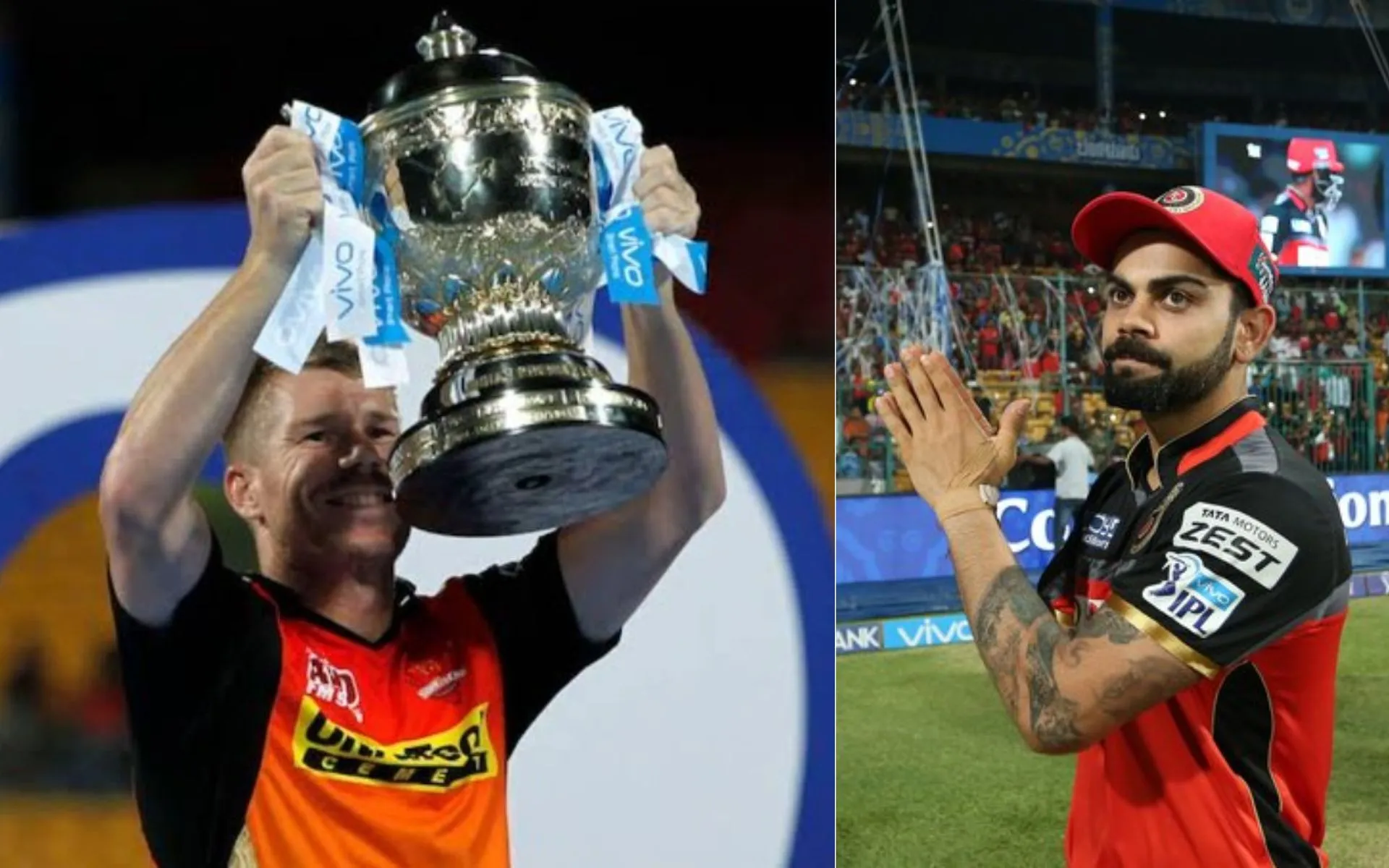 David Warner & Virat Kohli [Source: @Hurricanrana_27/x.com]