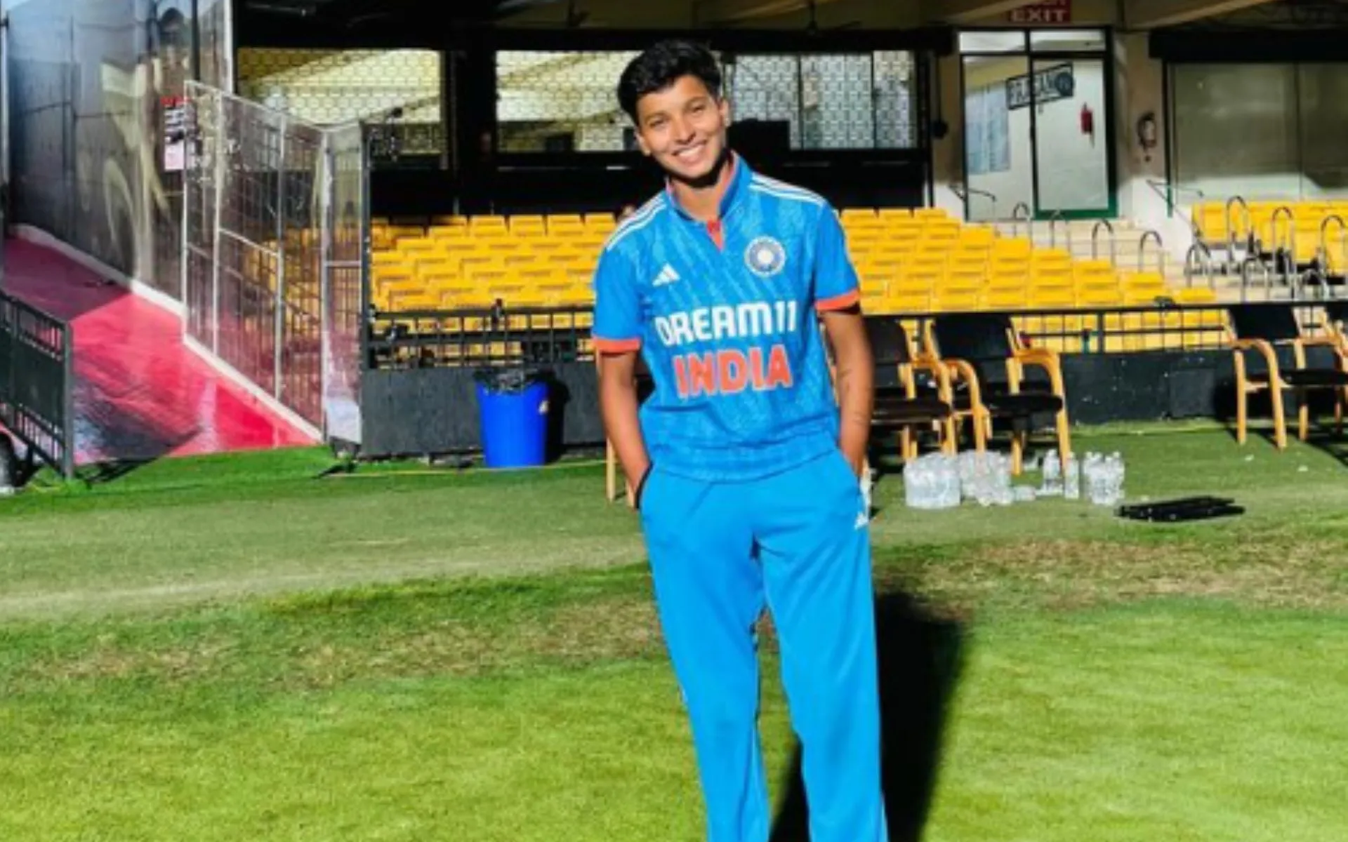 Priya Mishra made her debut in IND-W vs NZ-W 2nd ODI [Source: @mishrapriya840/instagram.com]