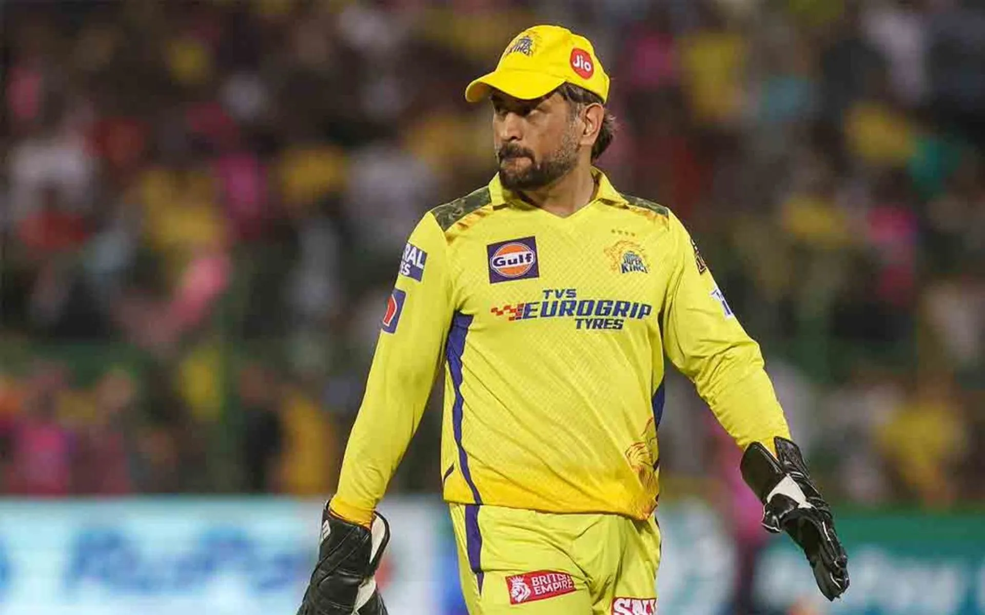 MS Dhoni during IPL 2024 (Source:@CricCrazyJohns/X.com)