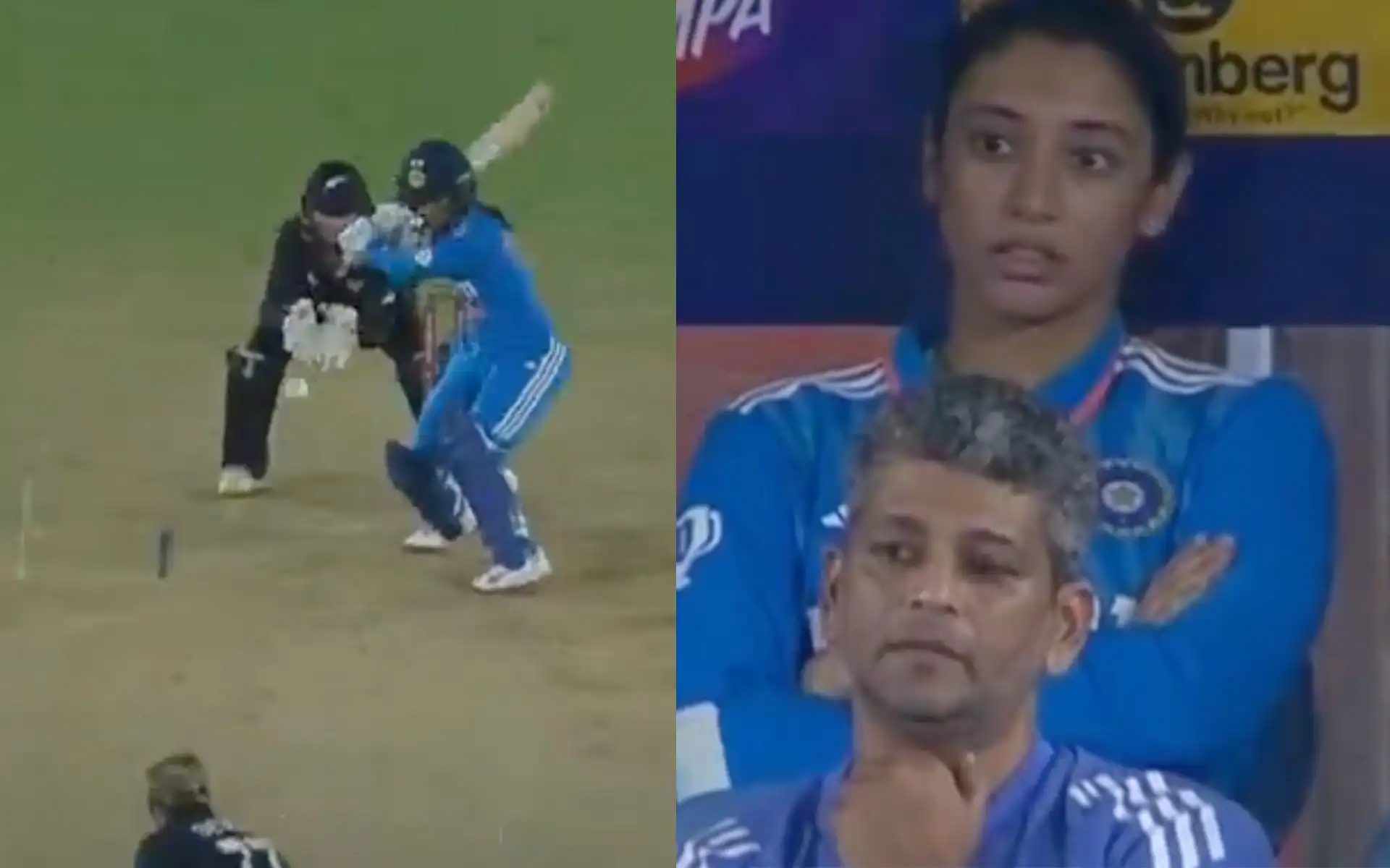 Rodrigues departed for 17 off 28 balls (Source:@viratgoback/X.com)