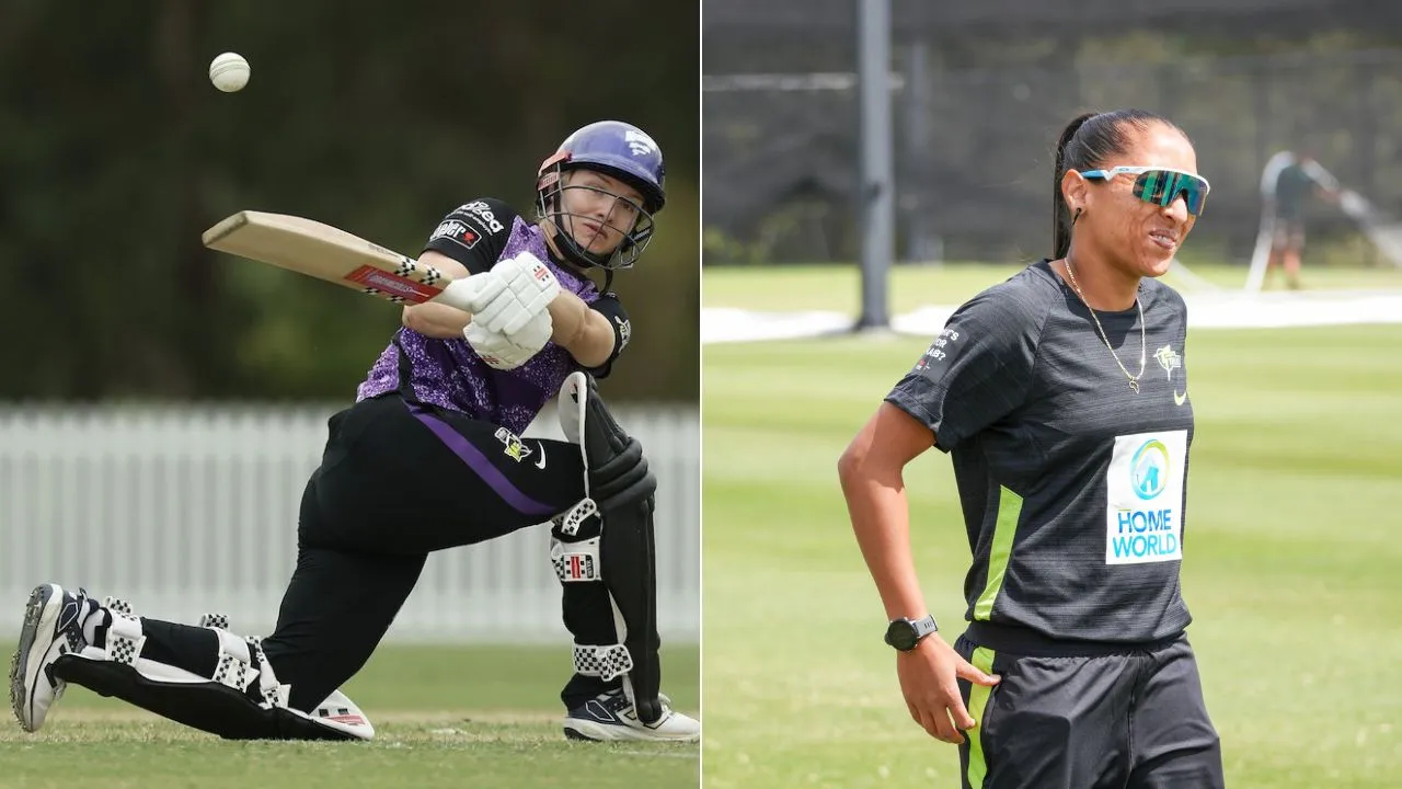 HH-W will be hosting ST-W at the Bellerive Oval after almost nine years. [Source: @HurricanesBBL & ThunderBBL/X]