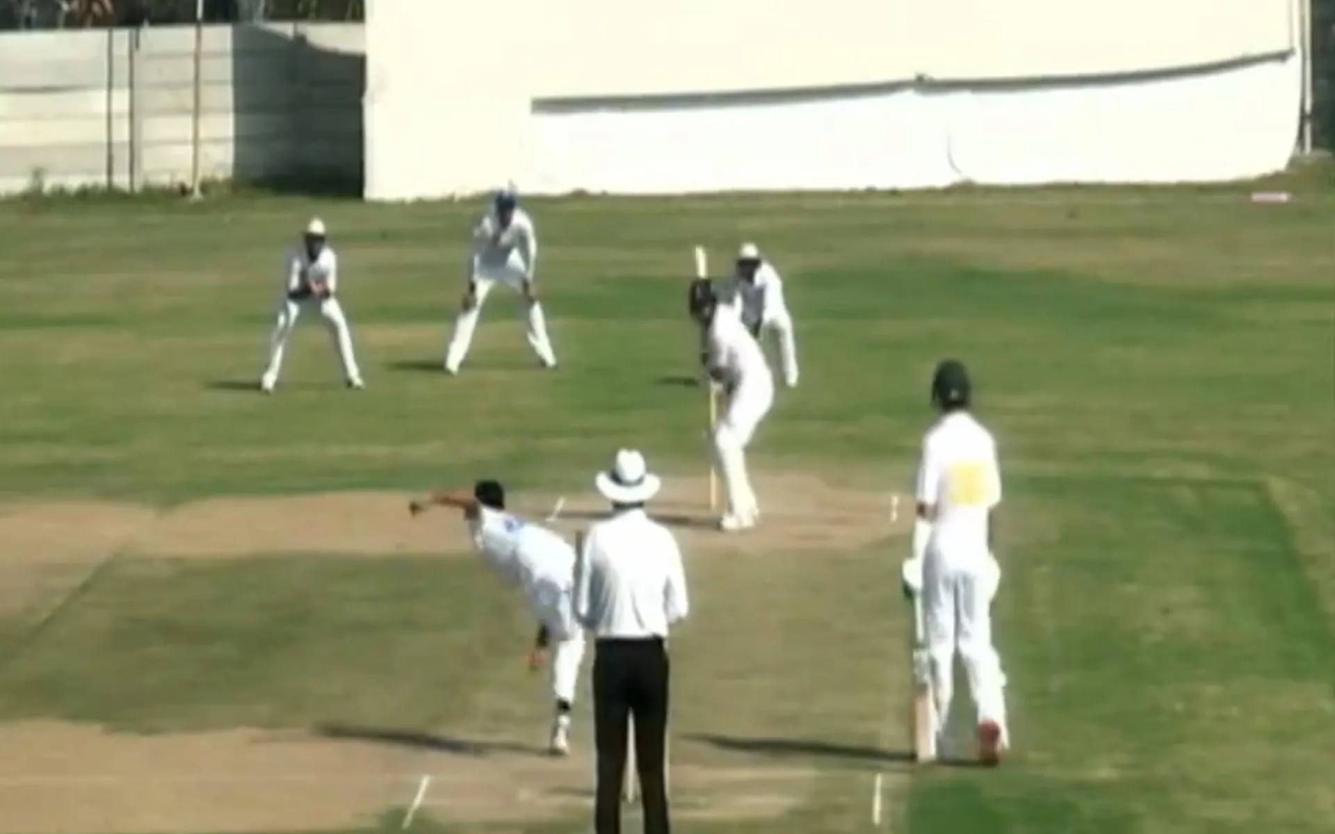 Sahibzada Farhan scores a century for Peshawar in Quaid-e-Azam trophy (Source: @TheRealPCBMedia/X)