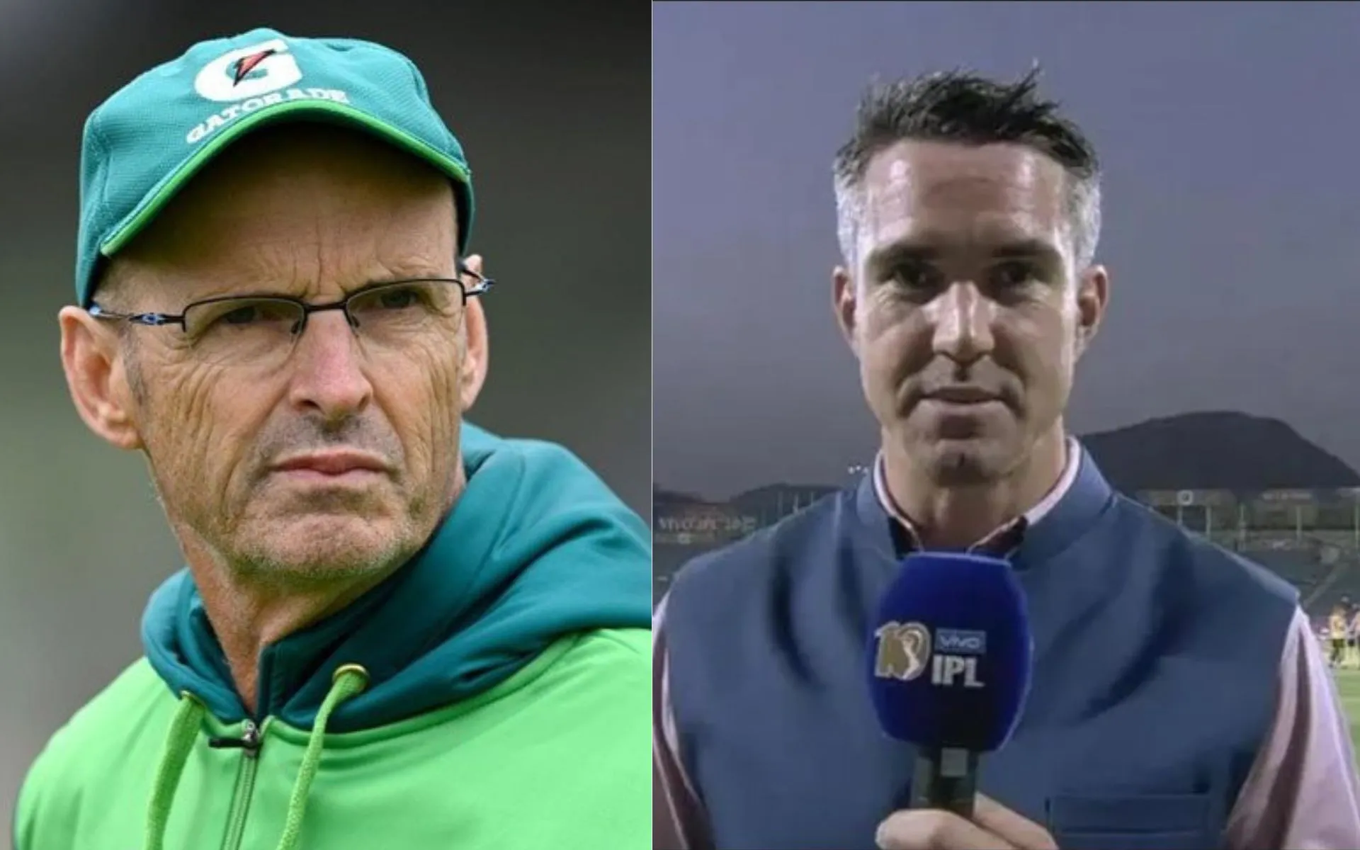 Gary Kirsten and Kevin Pietersen [Source: @dhillow_/x and IPLT20.COM]