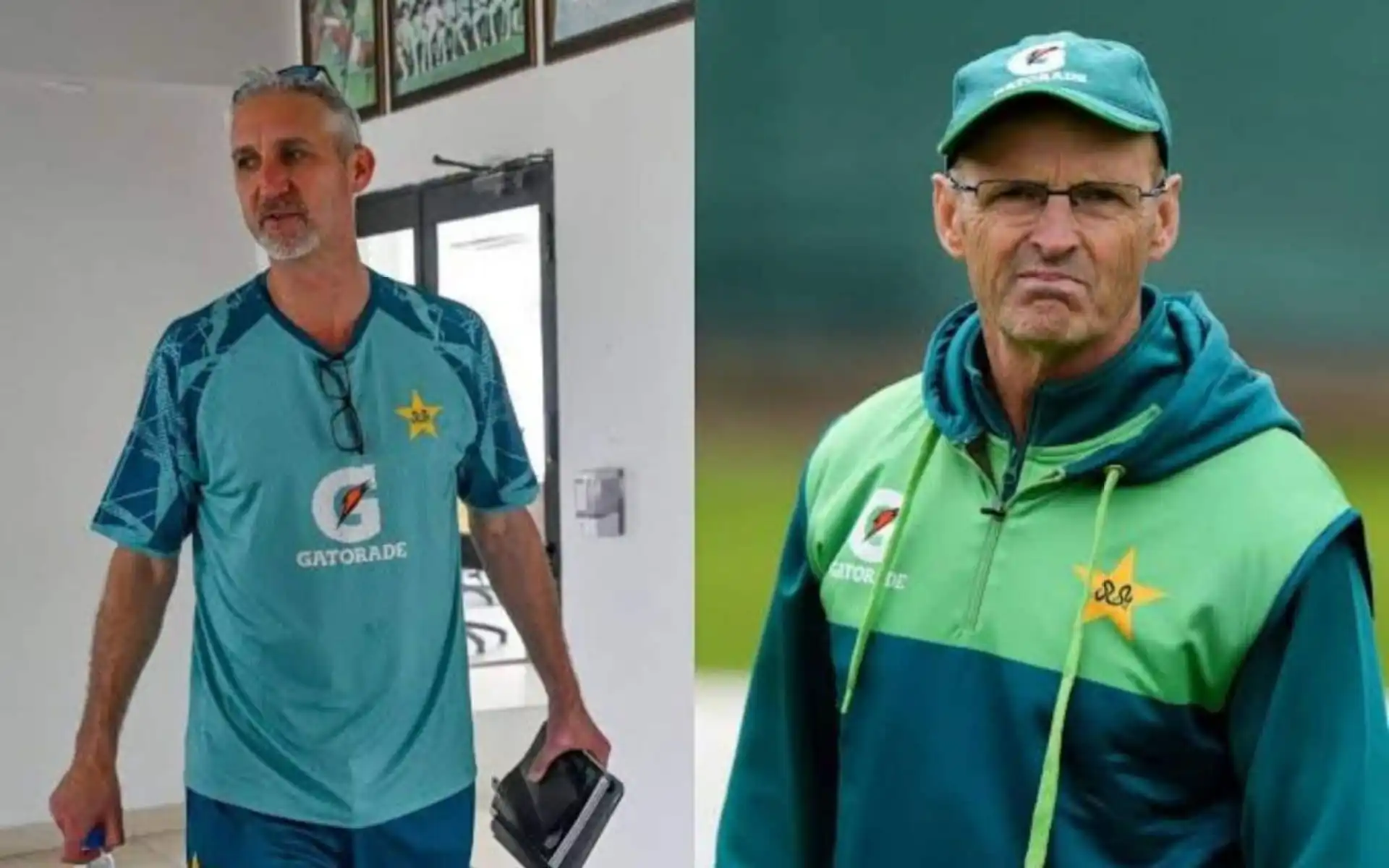 Gary Kirsten and Jason Gillespie [Source: @DSBcricket/X.com]