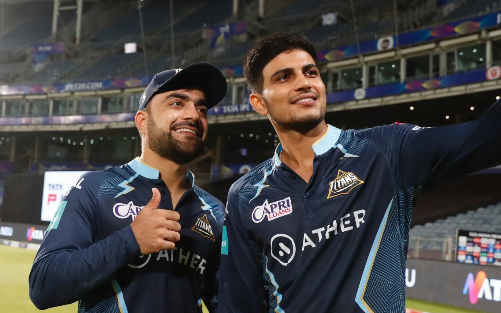 Gujarat Titans have retained Shubman Gill & Rashid Khan [Source: @gyan_rathi96/x.com]