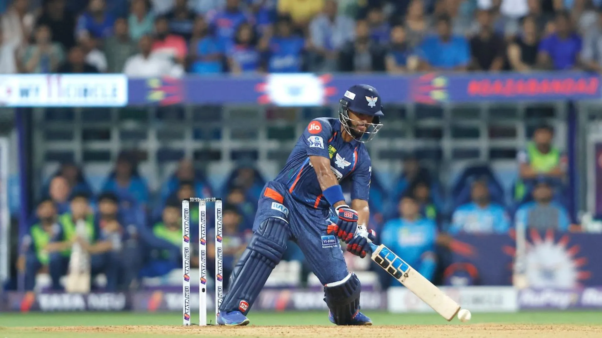 Nicholas Pooran in action for LSG [Source: @annuann28532421/X]