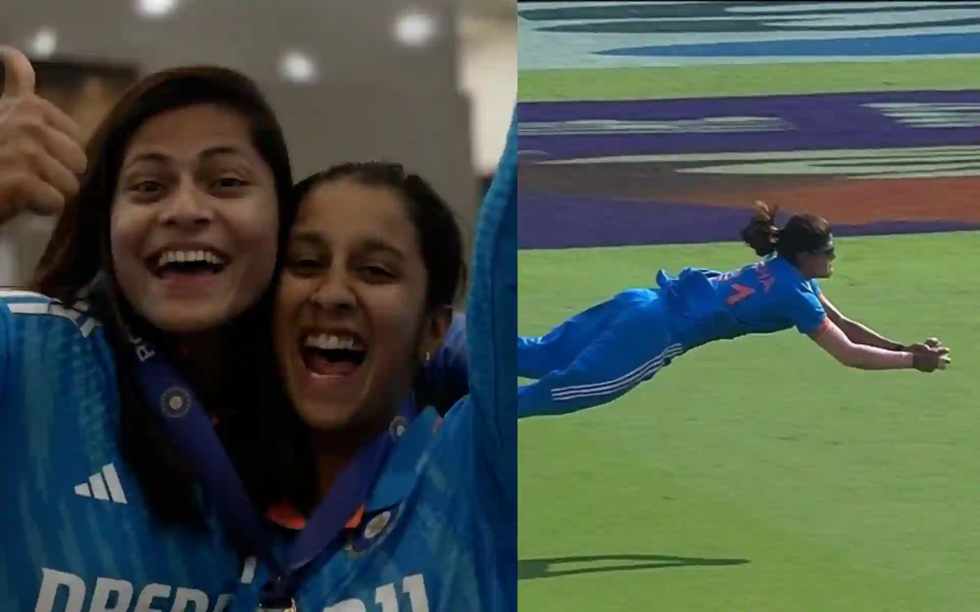 Radha Yadav received the coveted 'Impact Player Of The Series' award [Source: BCCI/X.com]
