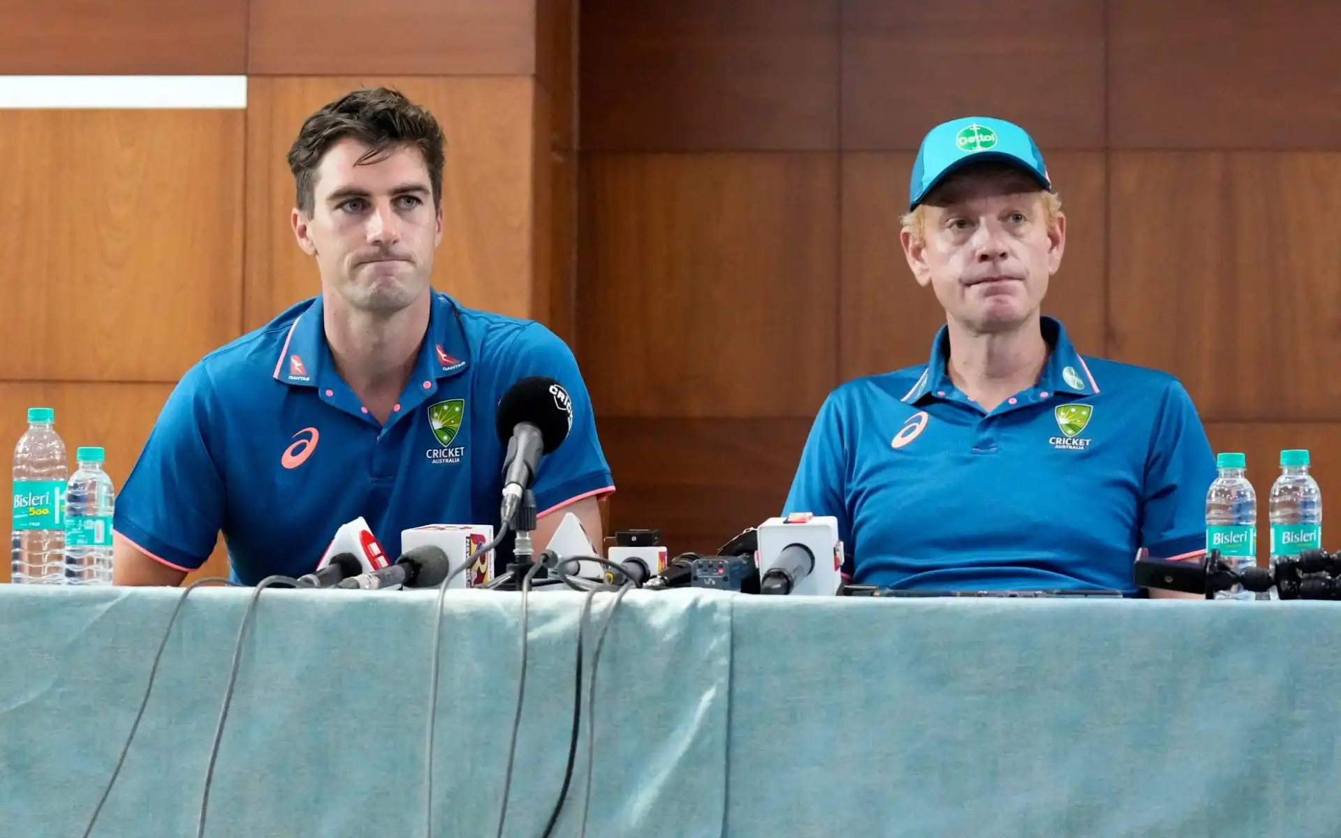 Australia to continue with captain Pat Cummins and coach Andrew McDonald for next term (@CricCrazyJohns/X.com)