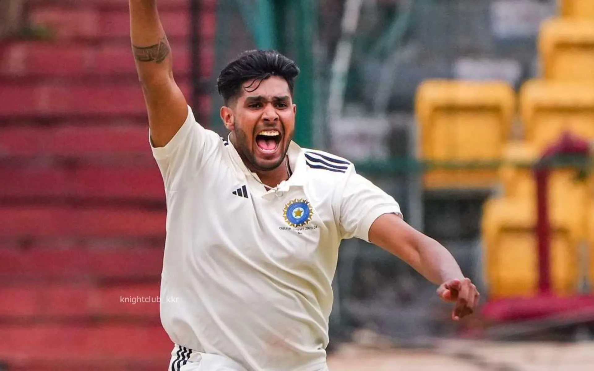 Harshit Rana Wicket- (Source: @KnightClubKKR/X.com)