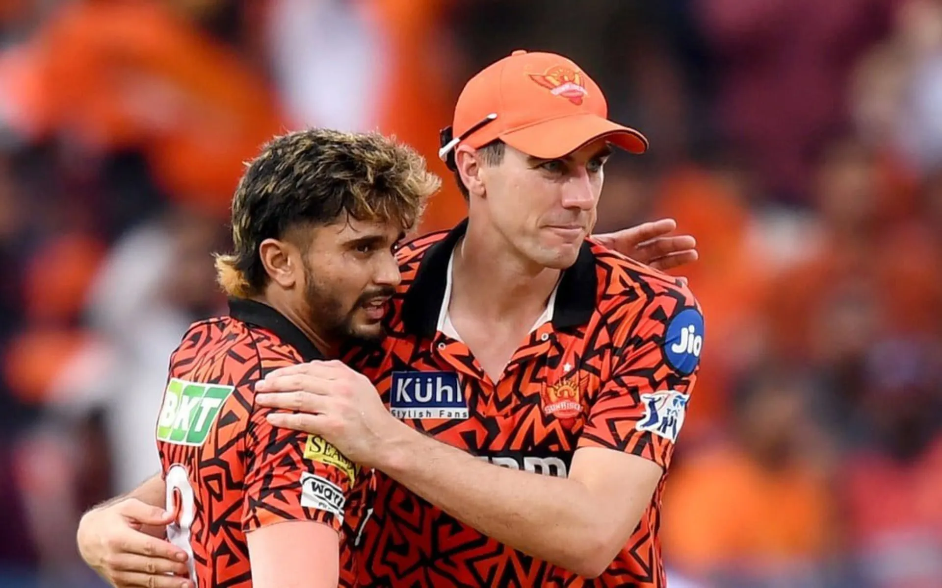 Nitish Reddy is expected to be retained by SRH ahead of IPL 2025 mega auction (@PatCummins3O/X.com)