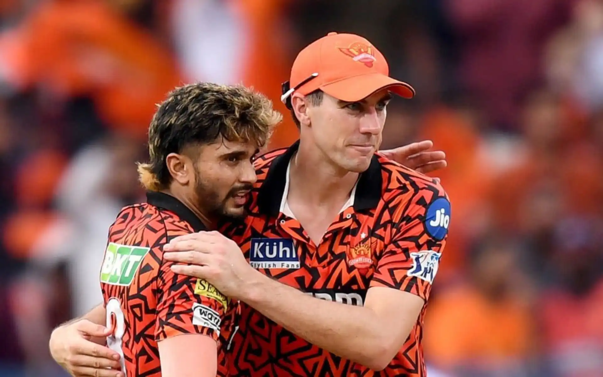 Nitish Reddy is expected to be retained by SRH ahead of IPL 2025 mega auction (@PatCummins3O/X.com)