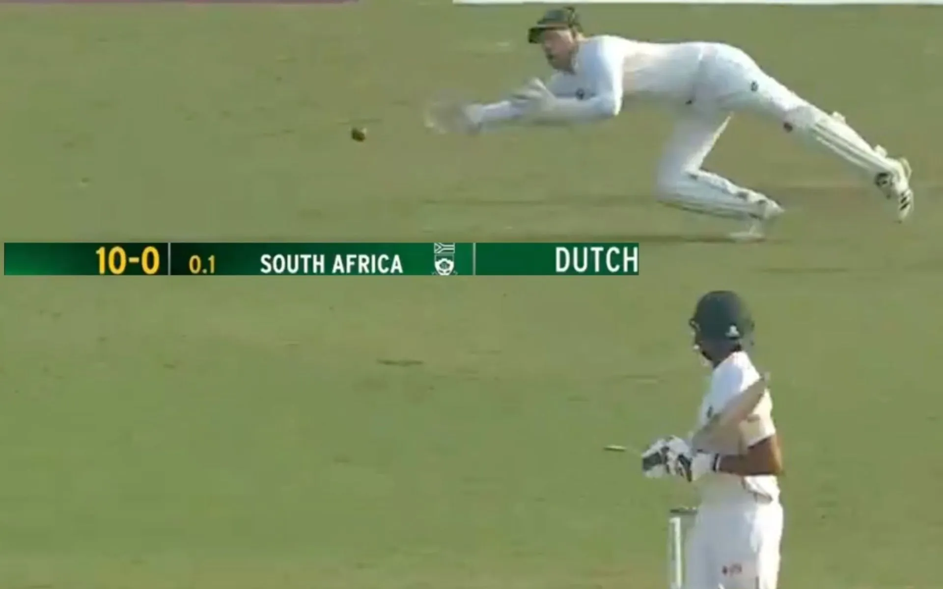 Bangladesh had 10 runs off 1 ball at the start of their innings [Source: Screen Grab from @@FanCode/x.com]