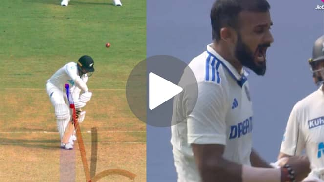 [Watch] Akash Deep's Dream Delivery Traps Conway Plumb In Front Of Stumps In Mumbai Test