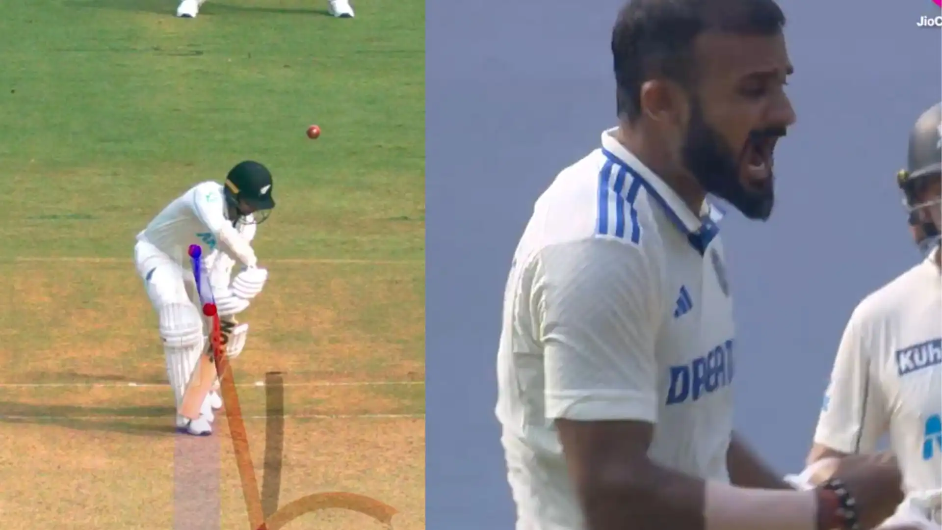 Akash Deep dismissed Conway [Source: @JioCinema/X]