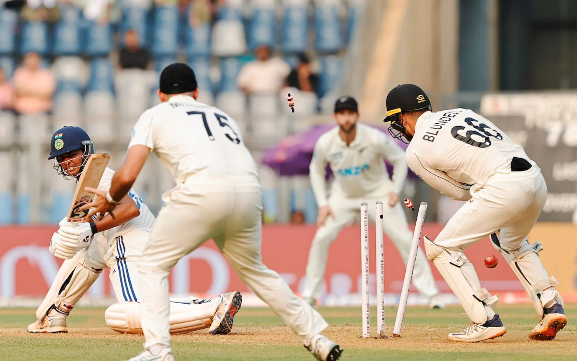 Yashasvi Jaiswal departs after scoring 30 runs [Source: @cricbuzz/X.com]