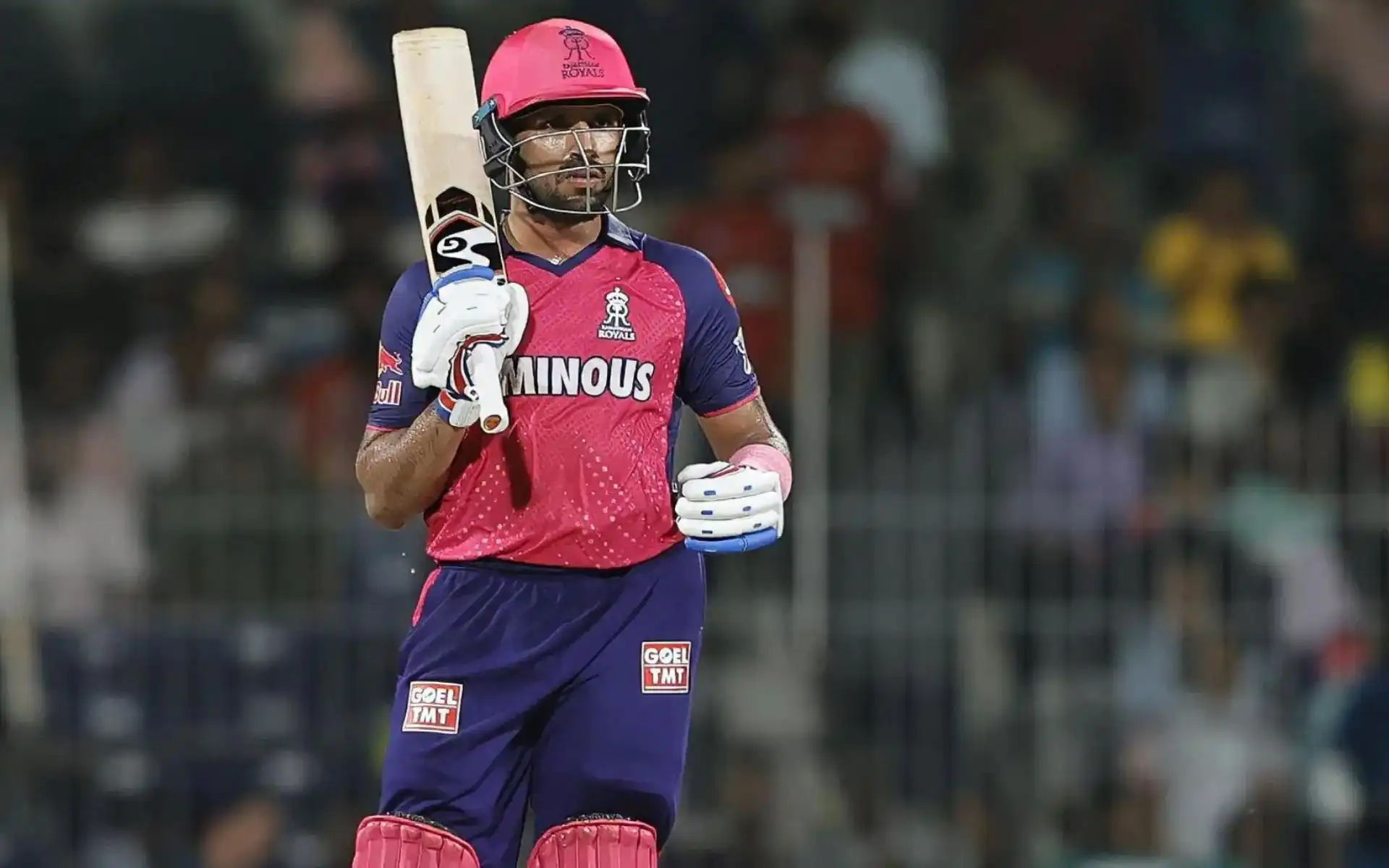 Dhruv Jurel for RR [Source: @CricketSatire/x.com]