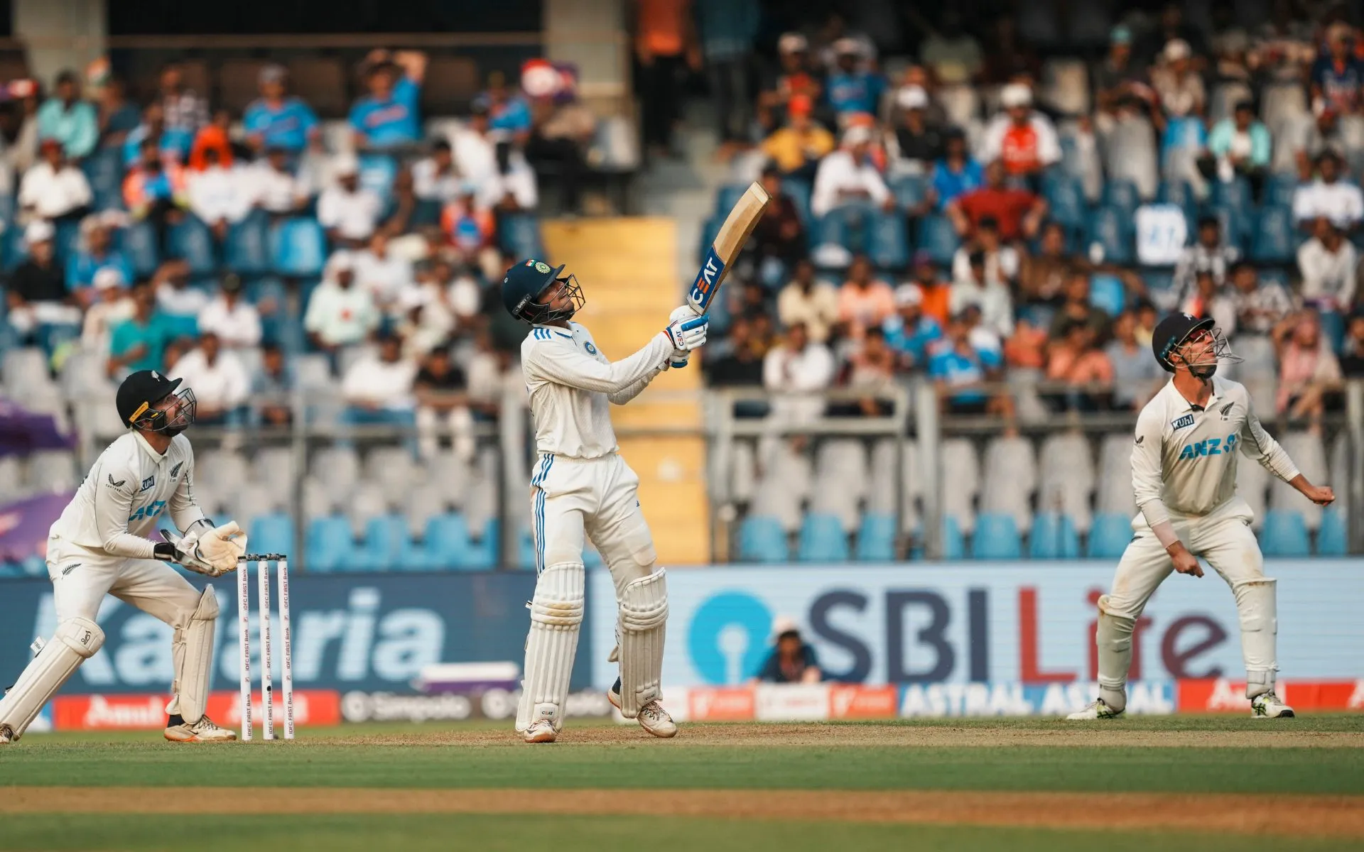 Shubman Gill batted with a strike rate of 81.57 on Day 1. [Source: PTI]