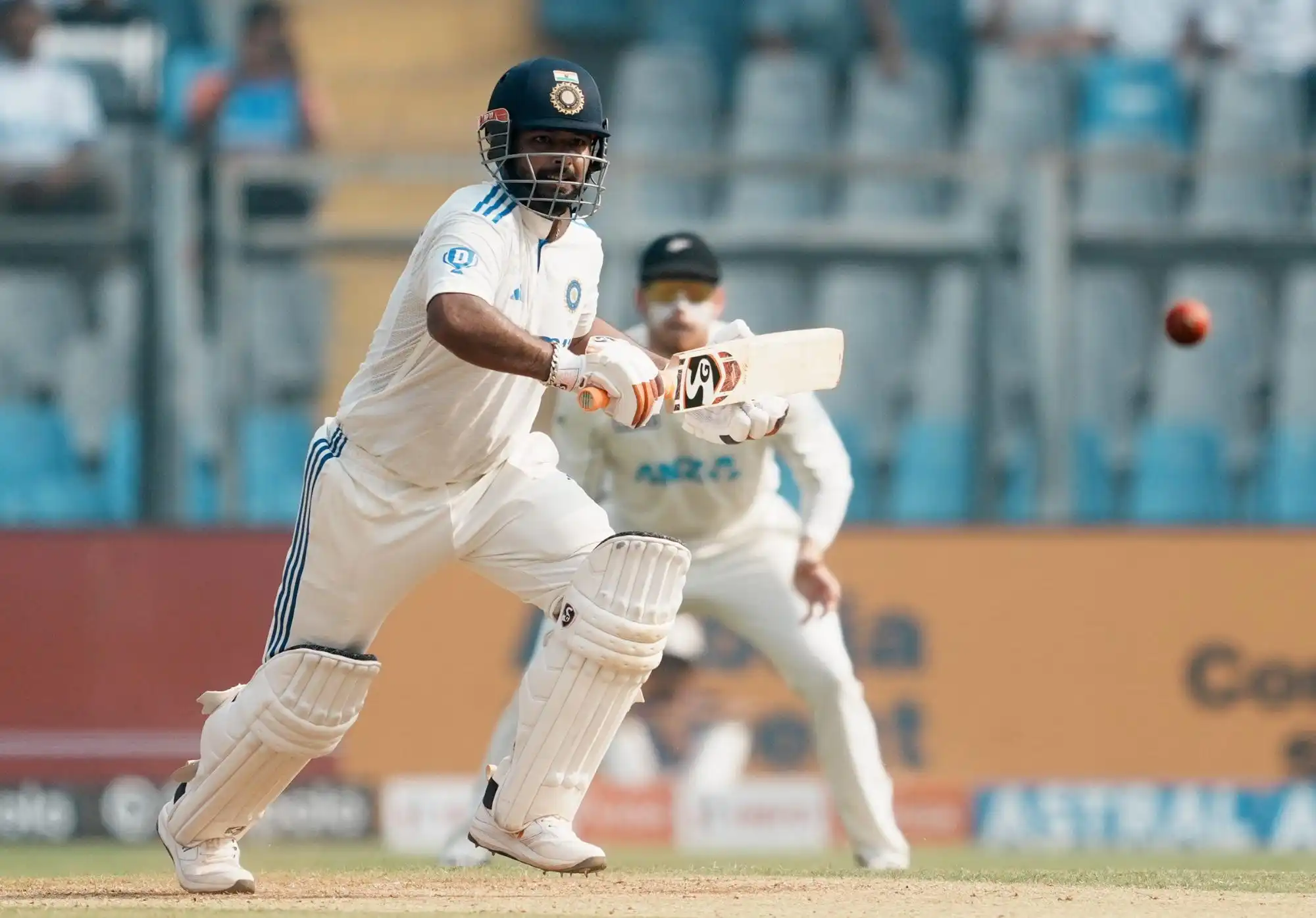 Pant in action Vs NZ [Source: PTI]
