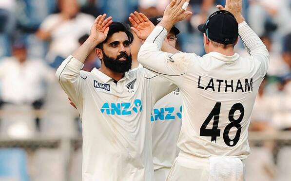 Ajaz Patel Leads New Zealand's Fightback vs India With A Five-Wicket Haul At Wankhede