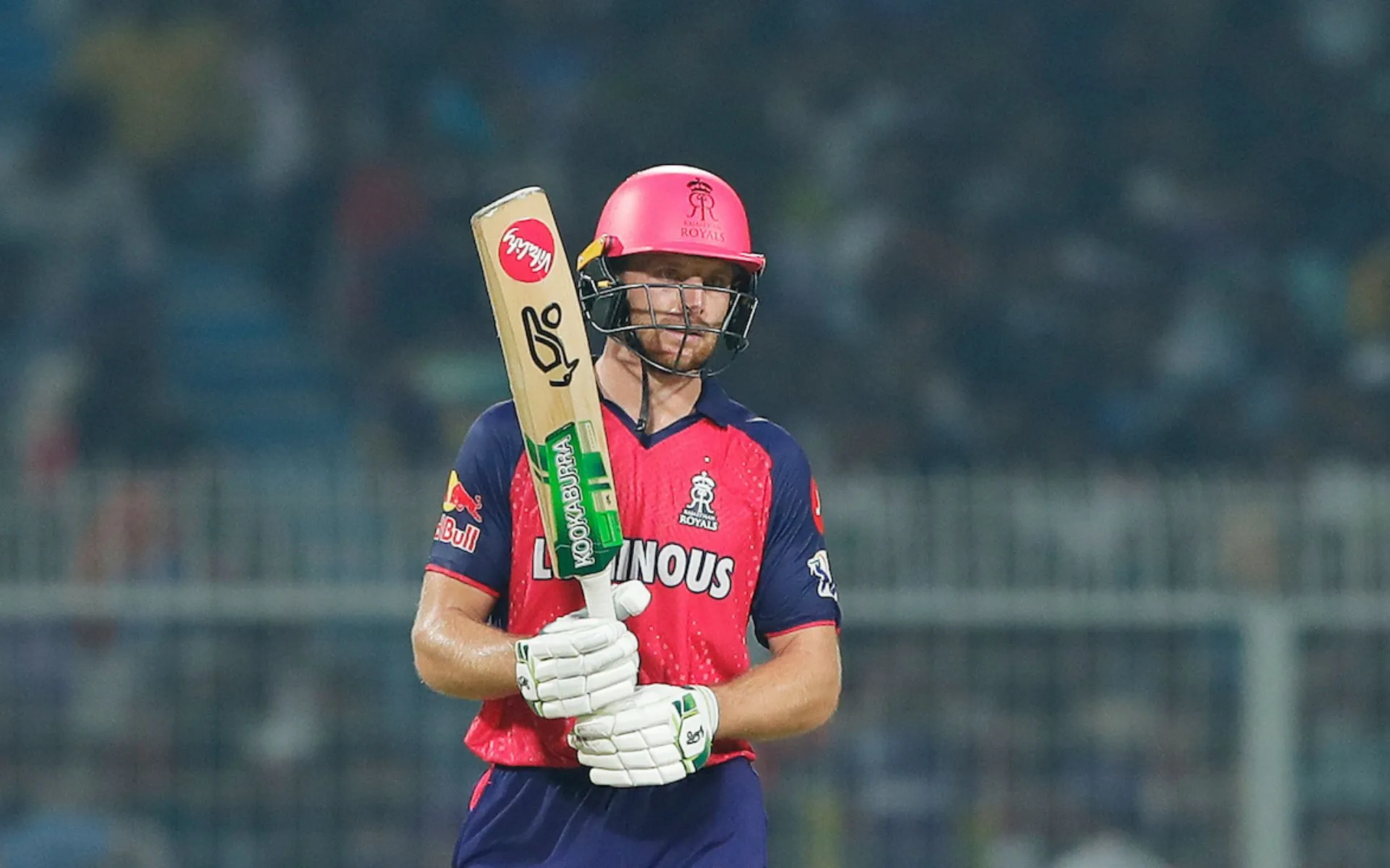 Jos Buttler playing for Rajasthan Royals [Source: @cricbuzz/x.com]