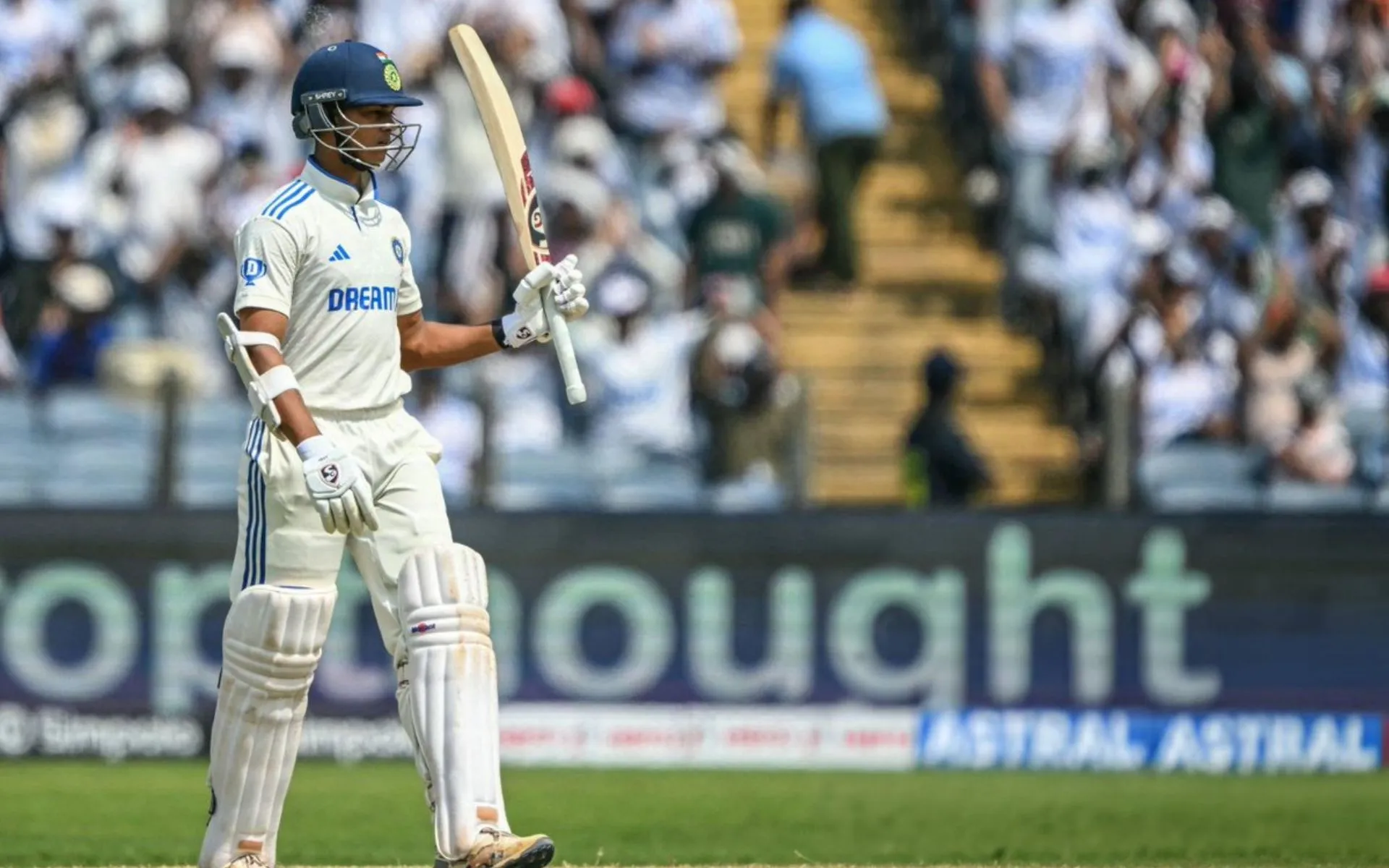 Yashasvi Jaiswal holds key to India's chances, as per Anil Kumble [Source: @Johns/x]