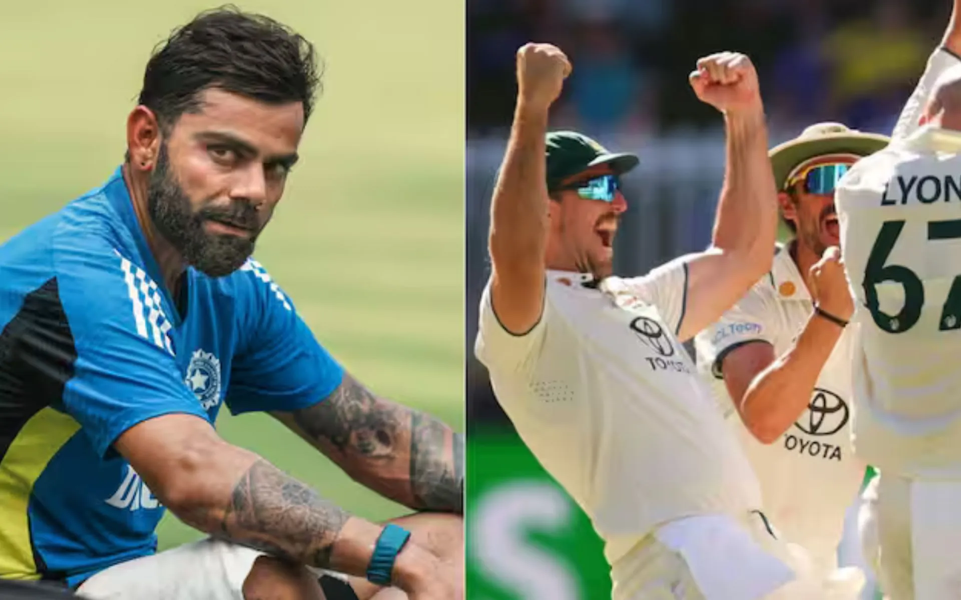 Virat Kohli hails Australian team [Source: PTI, @_FaridKhan/x]
