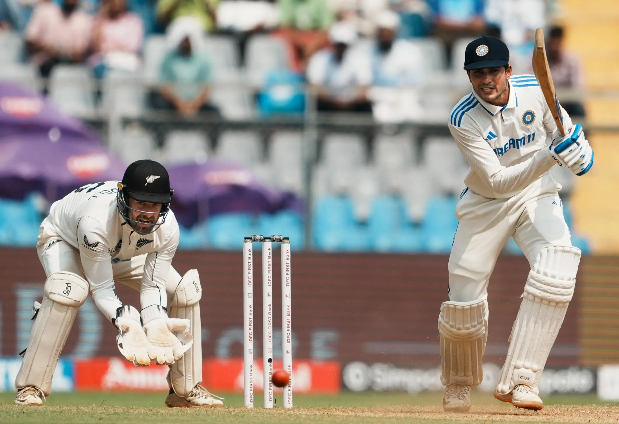 Gill in action Vs NZ [Source: PTI]
