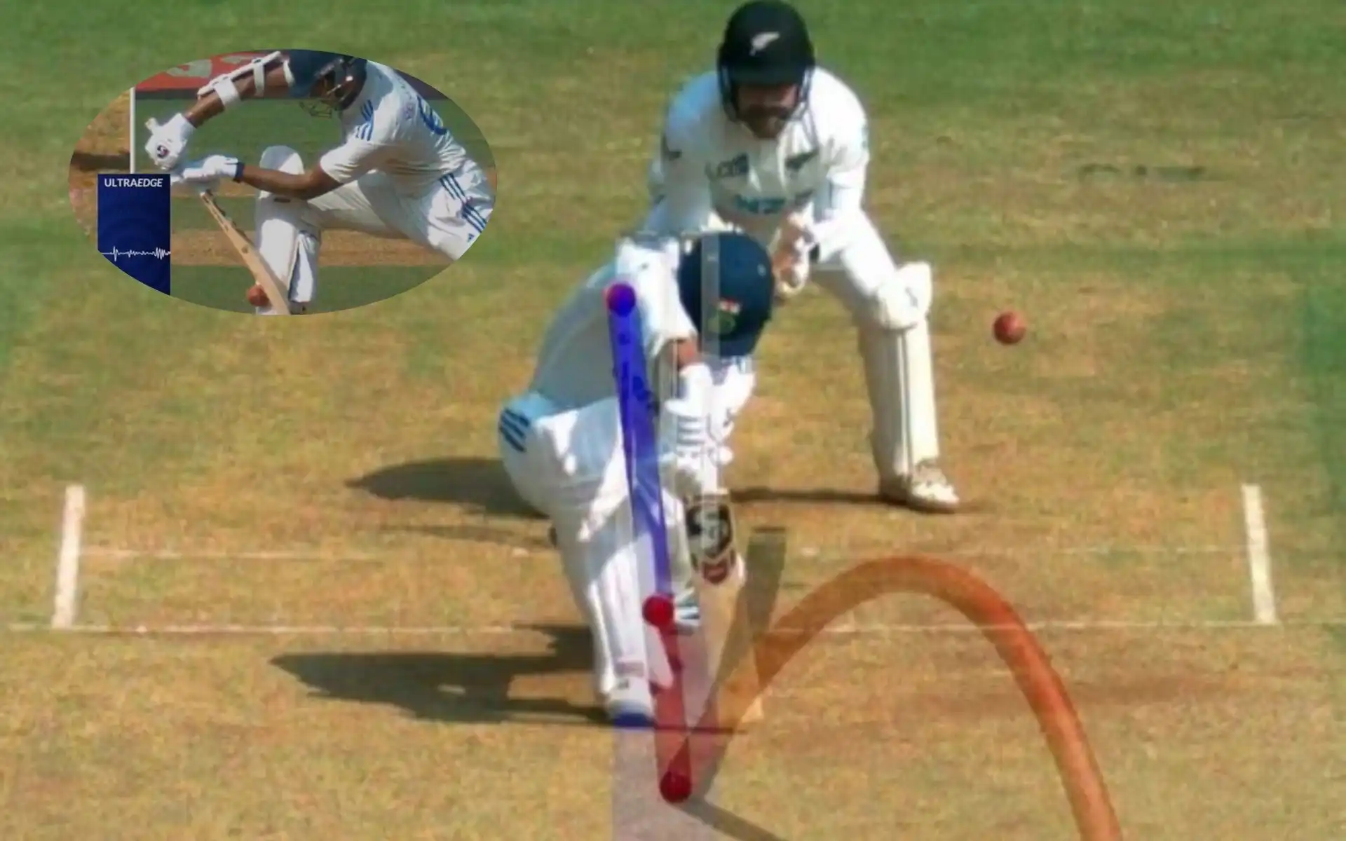 Yashasvi Jaiswal's wicket against NZ (Source:@viratgoback/X.com)