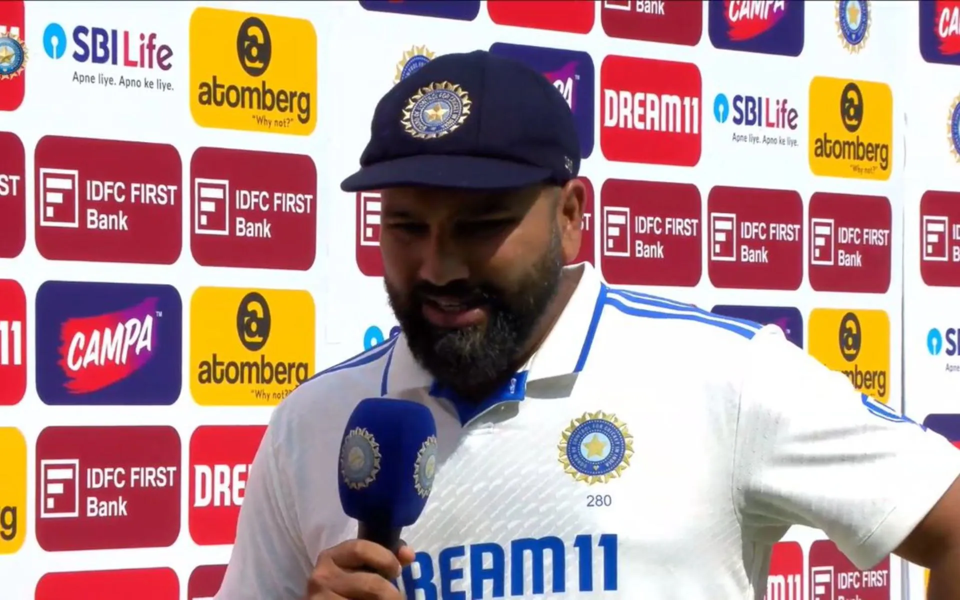 Rohit Sharma on Series Defeat- (Source:@Johns/X.com)