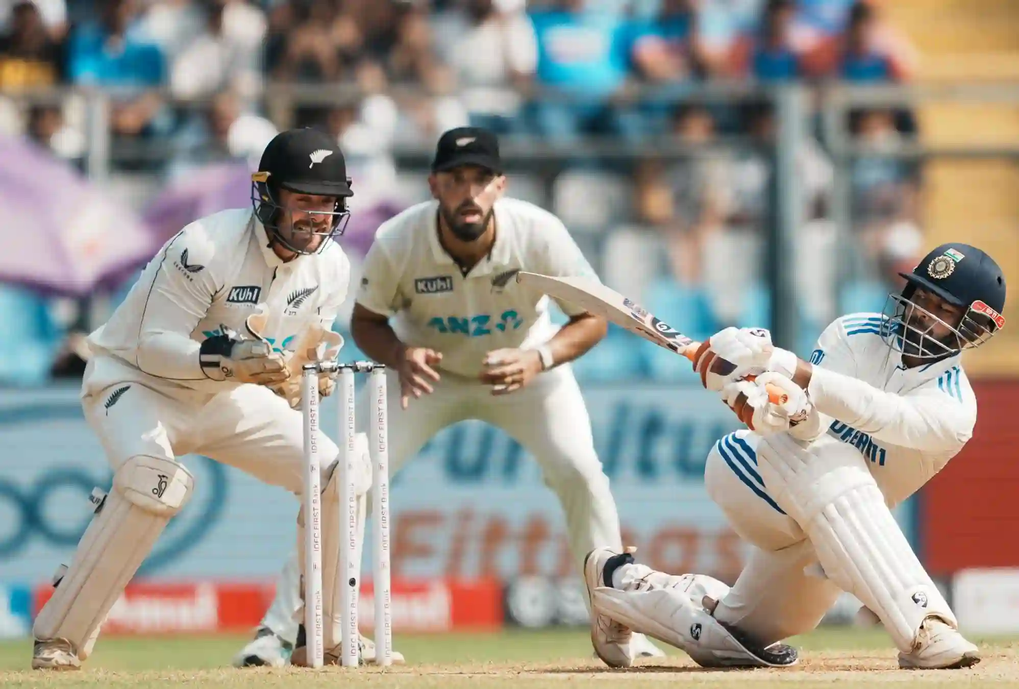 Pant in action Vs NZ [Source: PTI]
