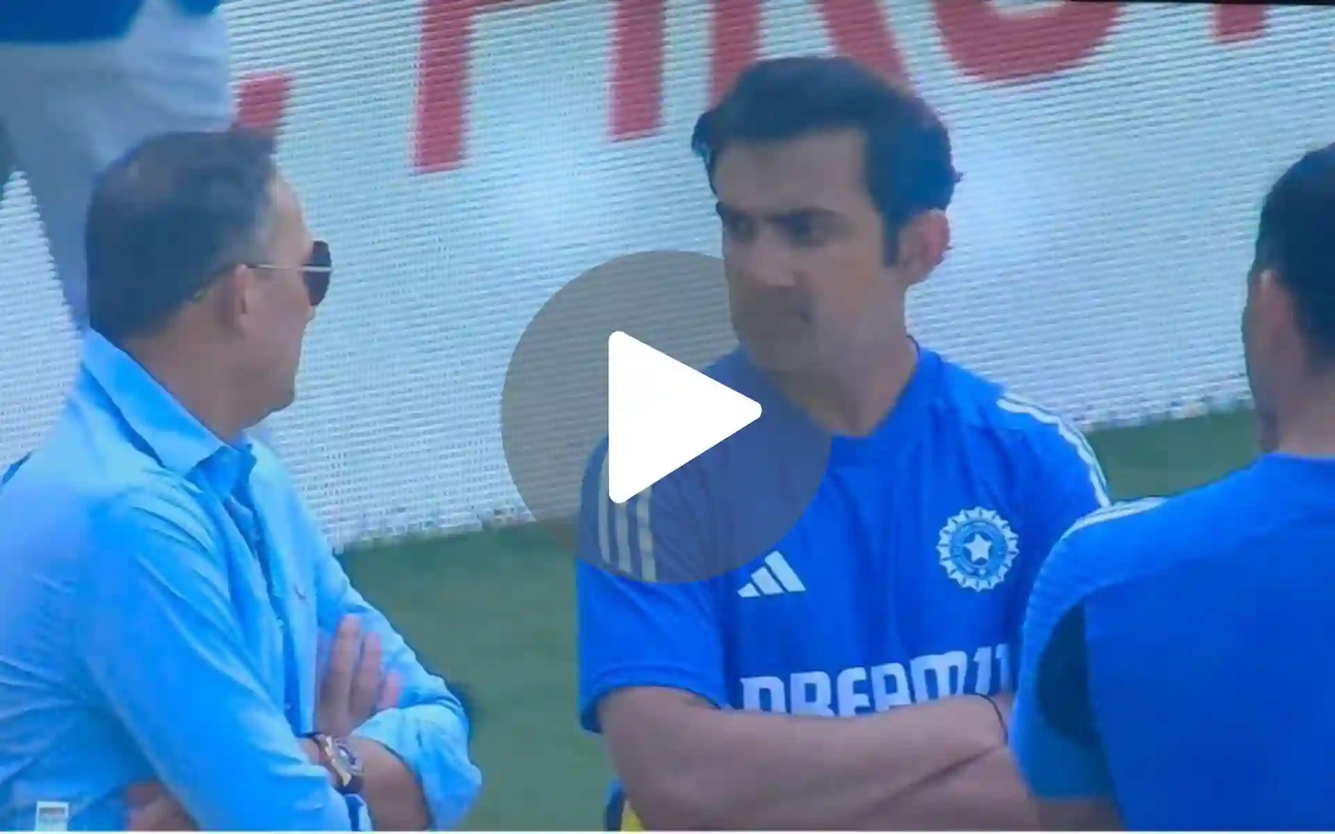 Big Changes In Indian Team? Ajit Agarkar Engages In Lengthy Chat With Gambhir- Watch