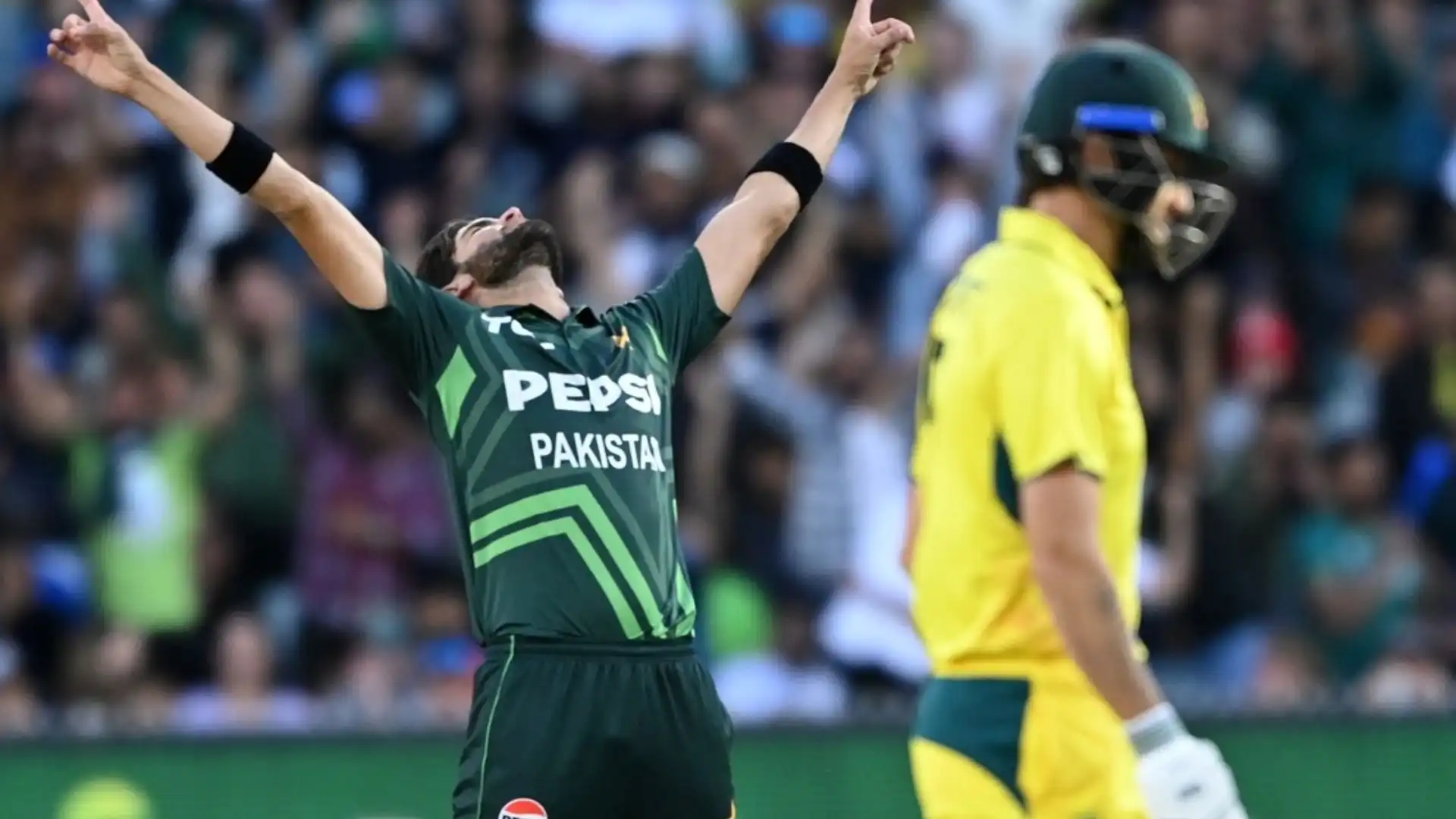 Shaheen Afridi removed Matthew Short early [Source: @TheRealPCB/X]