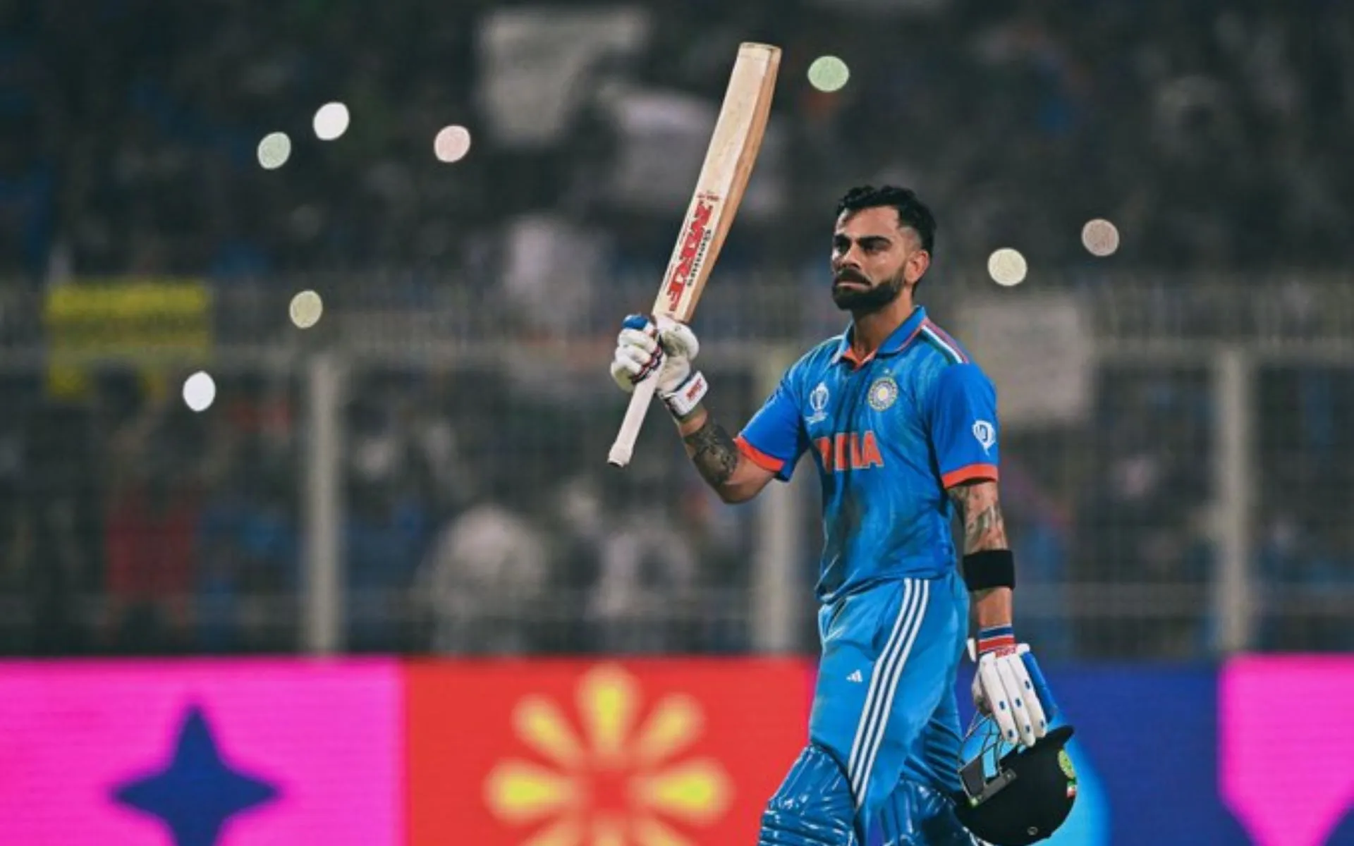 Virat Kohli scored his 49th ODI hundred OTD in 2023 [Source: @kohliception/x.com]