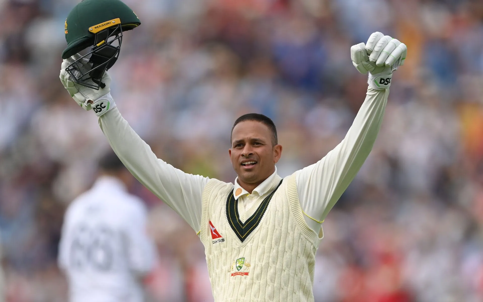 Usman Khawaja -(Source: @Fox/x.com)