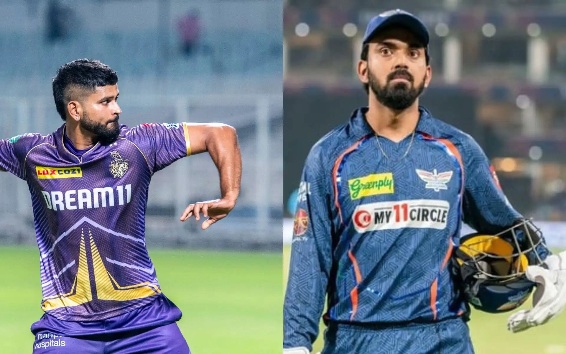 Shreyas Iyer and KL Rahul [Source: @HustlerCSK, @Kaustubh001ac/x.com]