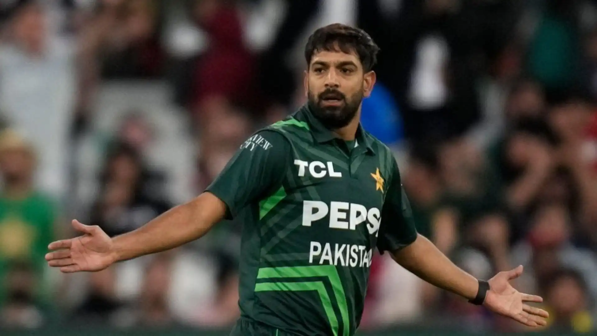 Haris Rauf ran through the Aussie lineup [Source: @CricCrazyJohns/X]