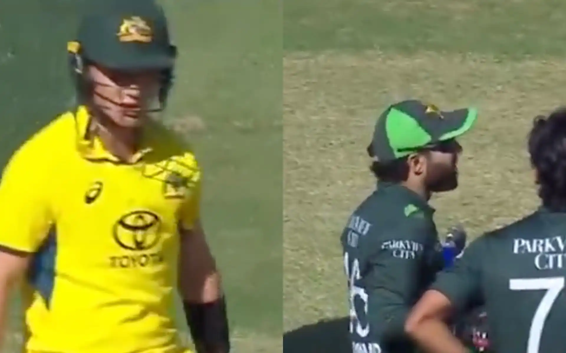 Mohammad Rizwan asks Zampa [Source: @cricketcomau/x.com]