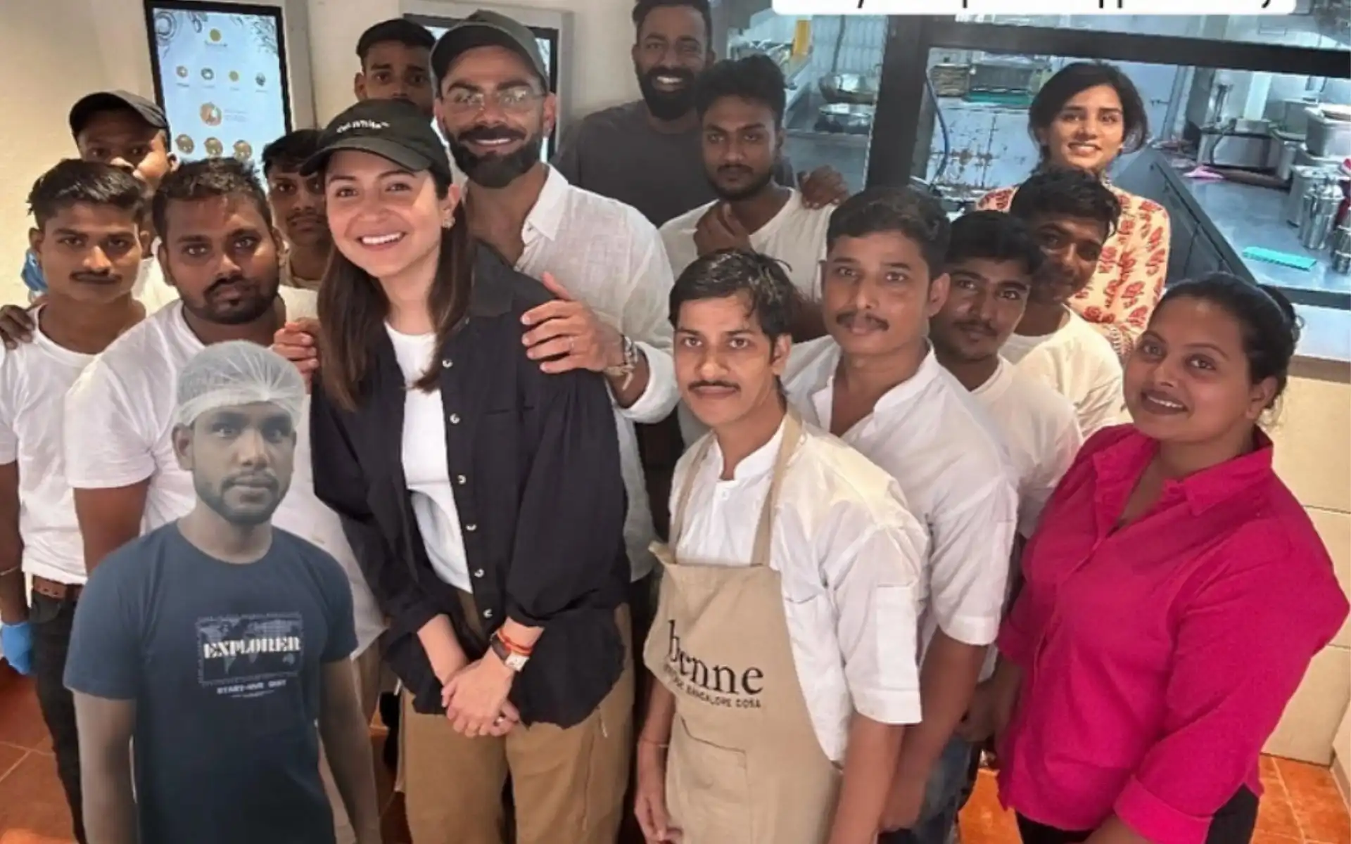 Virat Kohli and Anushka Sharma visits Benne cafe in Mumbai [Source: benne.bombay/X.com]