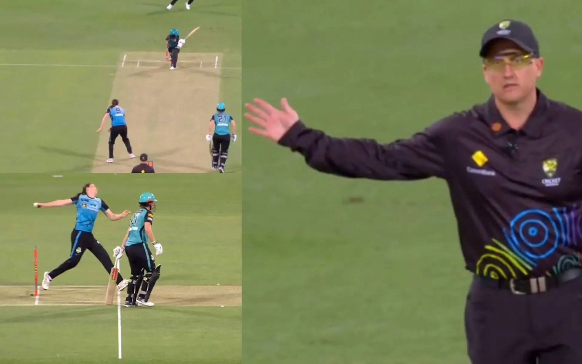 Jemimah survived a scare (Source: @WBBL/X.com)