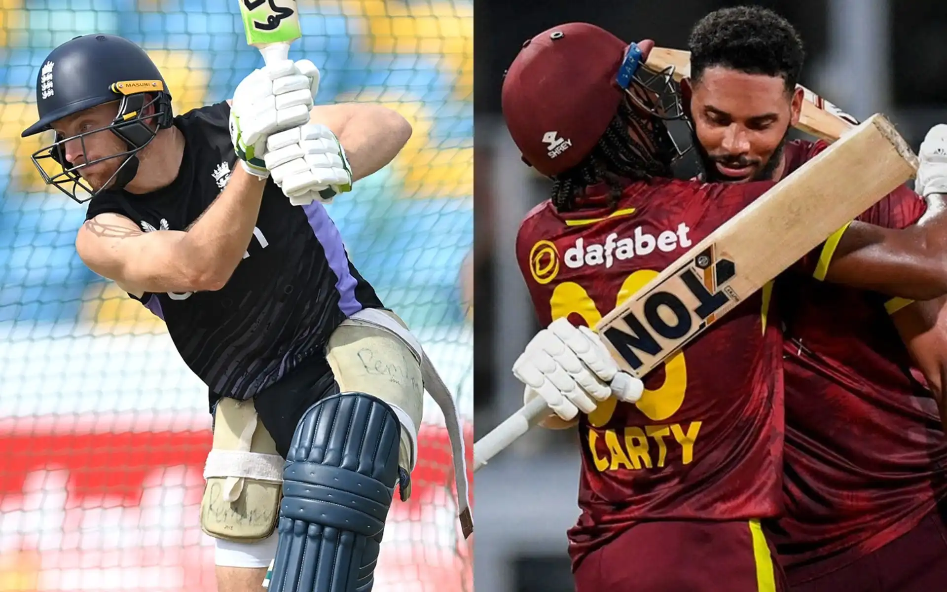 WI vs ENG, T20I Series: Winner prediction for match 1 [Source: @windiescricket,@englandcricket/x.com]