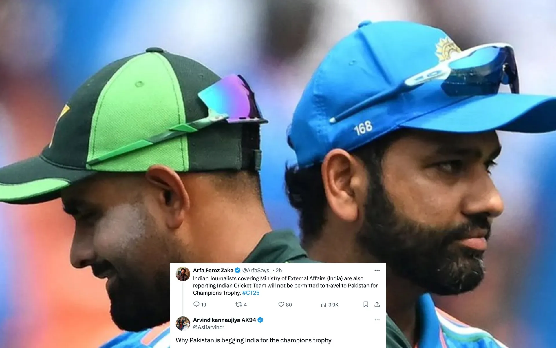 India has decided against travelling to Pakistan [Source: @_FaridKhan/x.com]