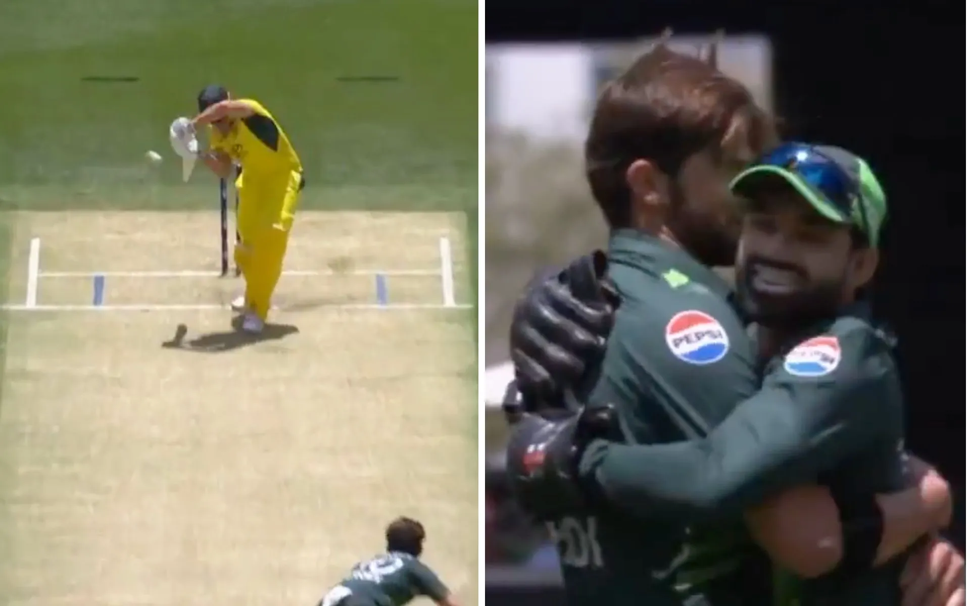 Shaheen Afridi strikes early [Source: @cricketcomau/X.com]