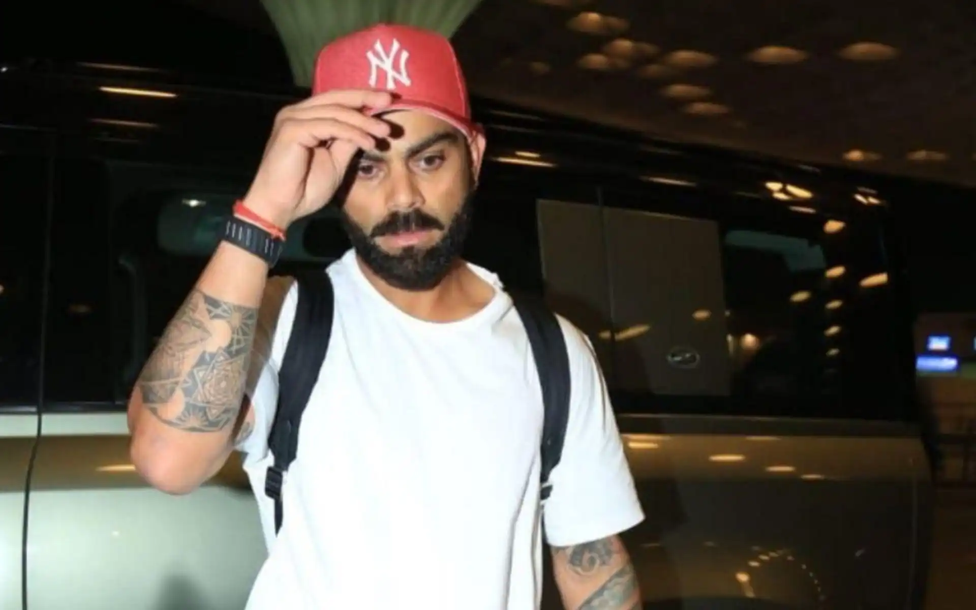 Virat Kohli departs for Australia [Source: @CricCrazyJohns/x]