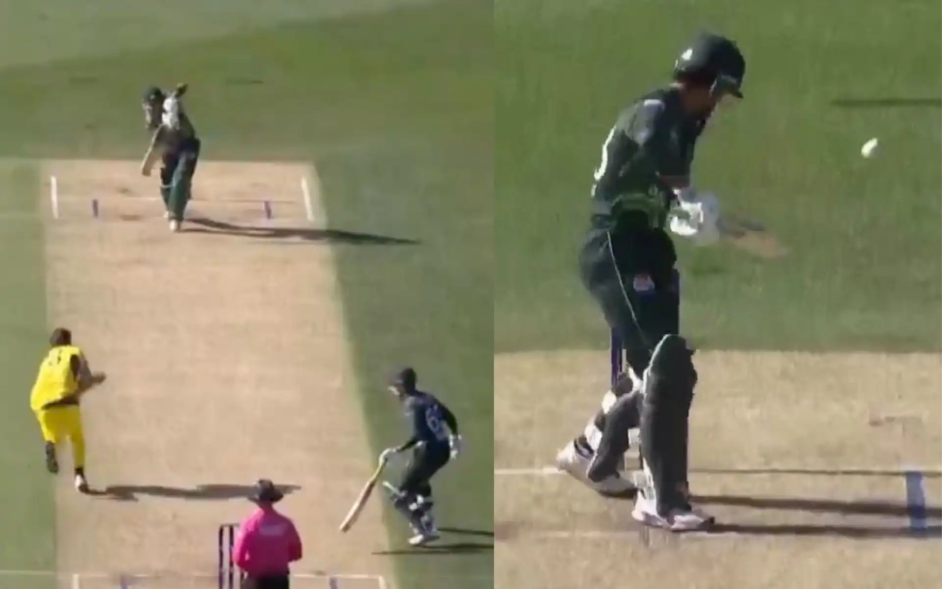 Lance Morris grabbed two wickets in single over (Source:@cricketcomau/X.com)