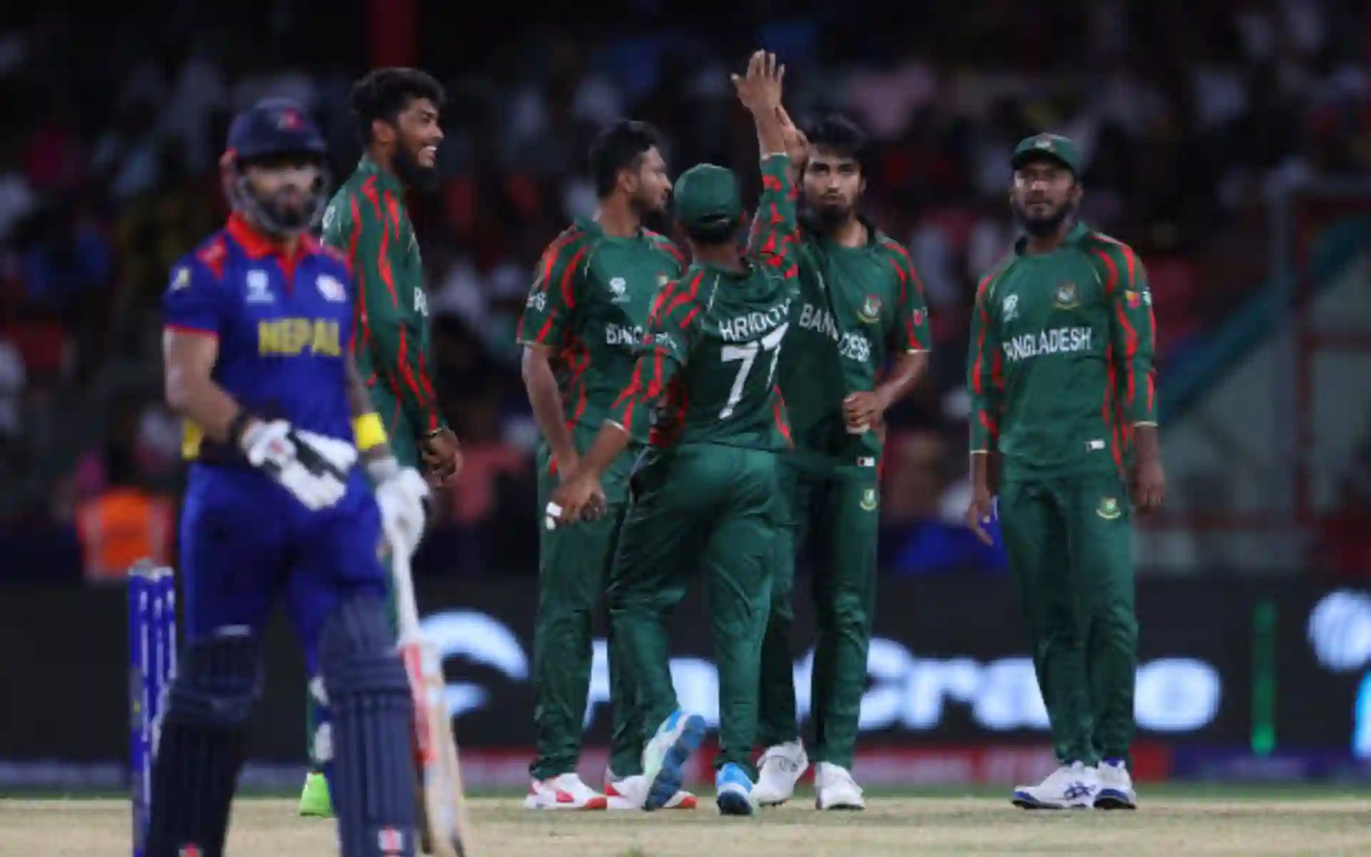 BAN defended 106 vs NEP [Source: @ImThimira07/x.com]